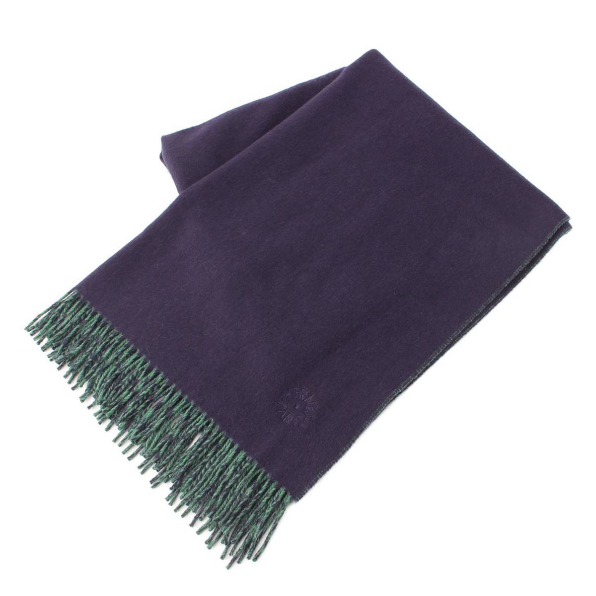 楽天市場】【エルメス】Hermes ロゴ カシミヤ ダブルフェイス