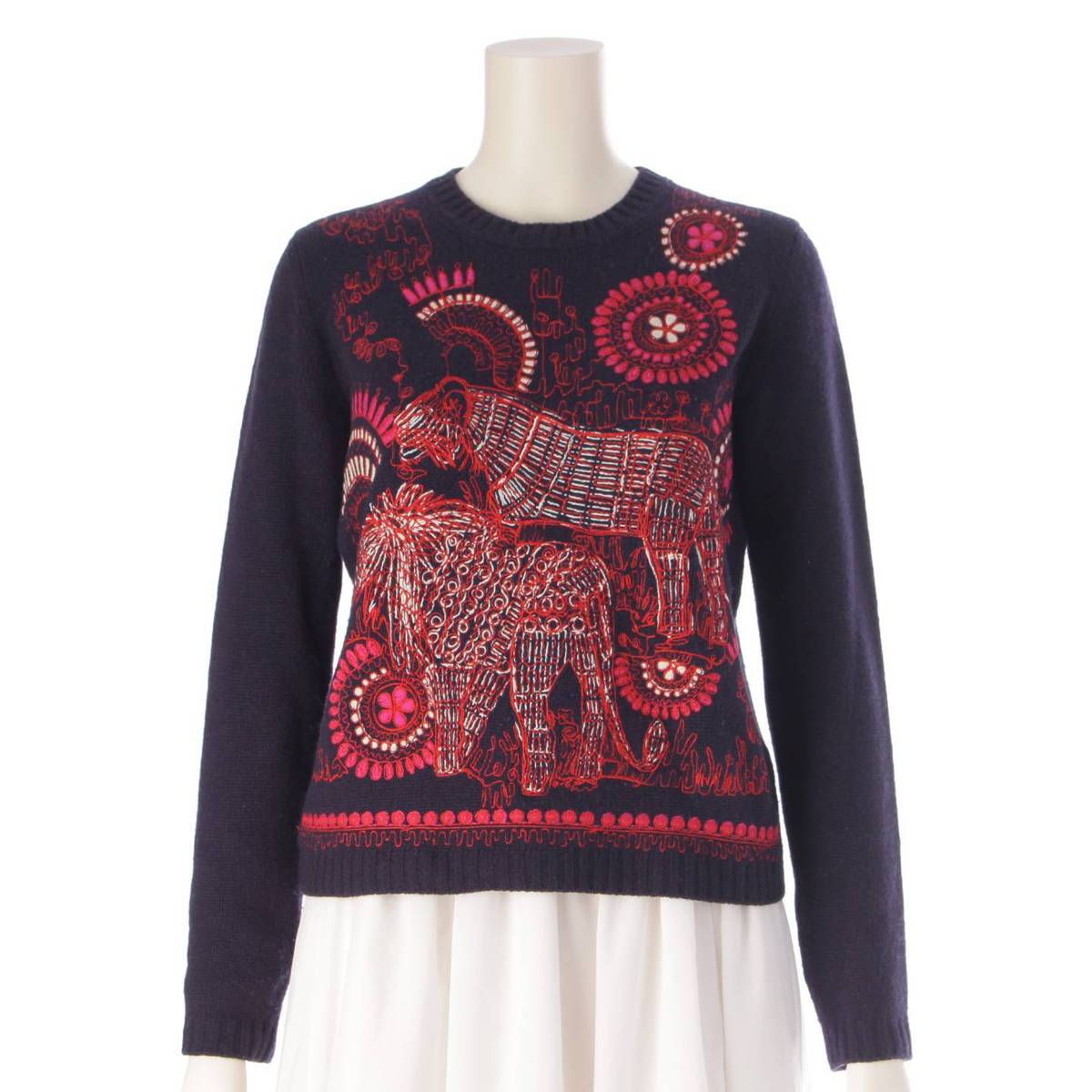 楽天市場】【ディオール】DIOR 20SS カシミヤ ライオン 刺繍 ニット