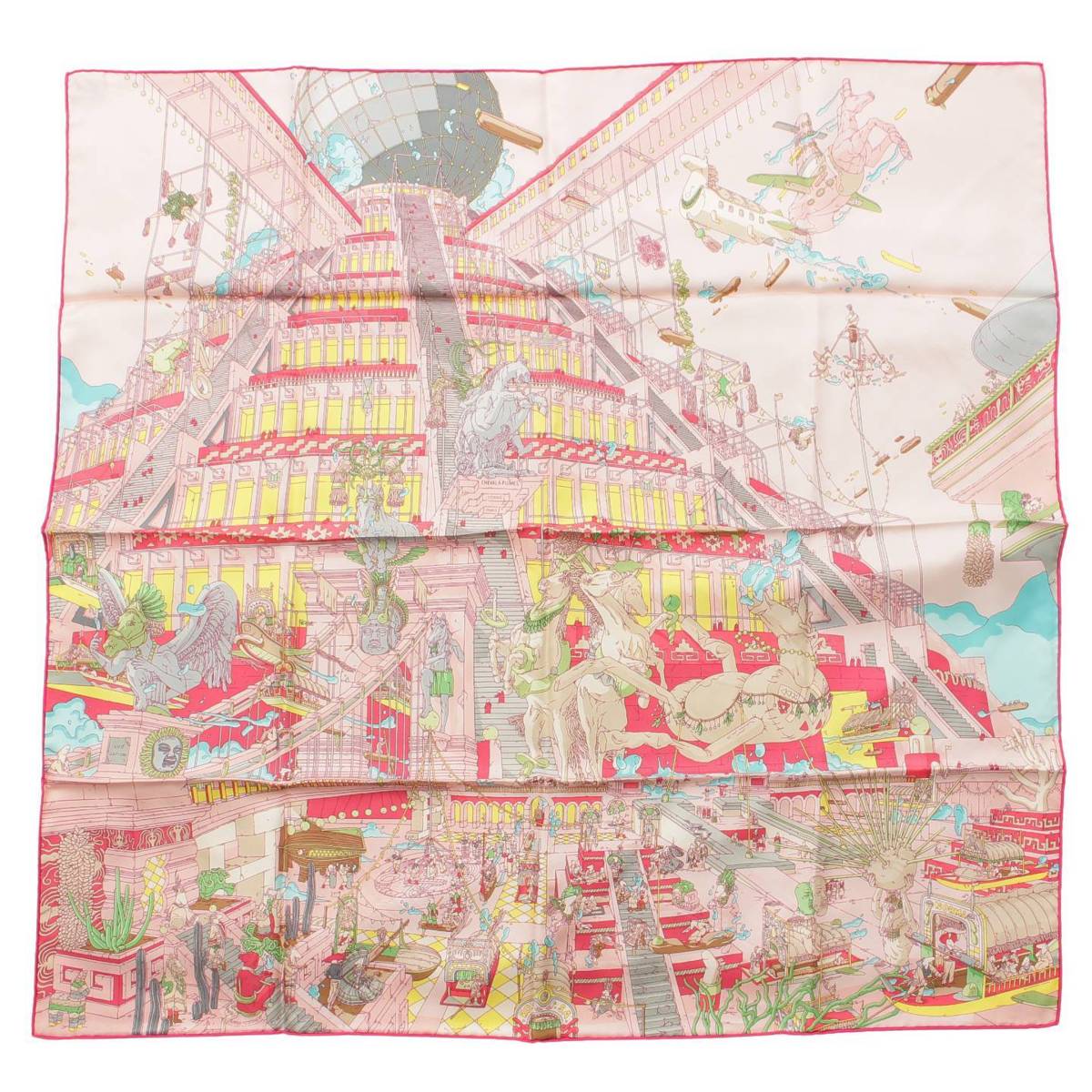 楽天市場】【エルメス】Hermes カレ90 シルク スカーフ Animapolis