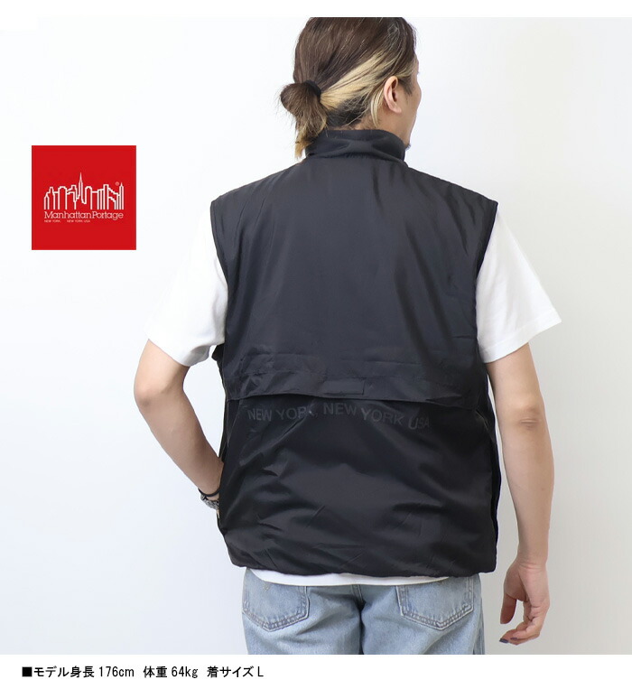 楽天市場】Manhattan Portage マンハッタンポーテージ スタンドベスト