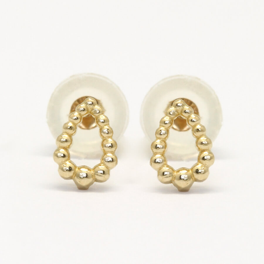 楽天市場】ピアス ゴールド pierce K10ゴールド ティアードロップ 涙型