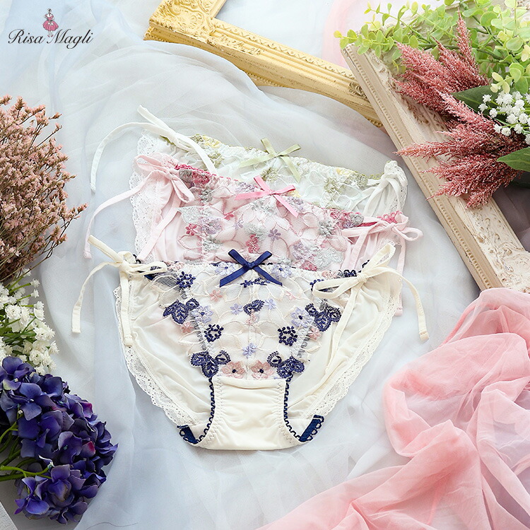 楽天市場】【50%OFF】リサマリ リボンショーツ カモミーユ Risa Magli