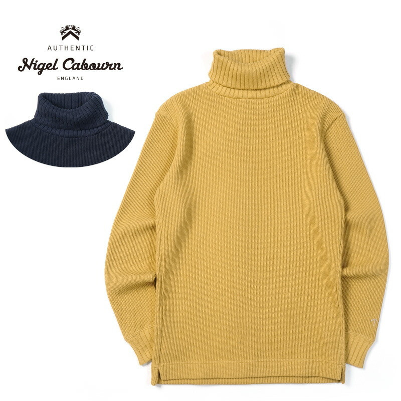 楽天市場】Nigel Cabourn ナイジェルケーボンタートルネック セーター