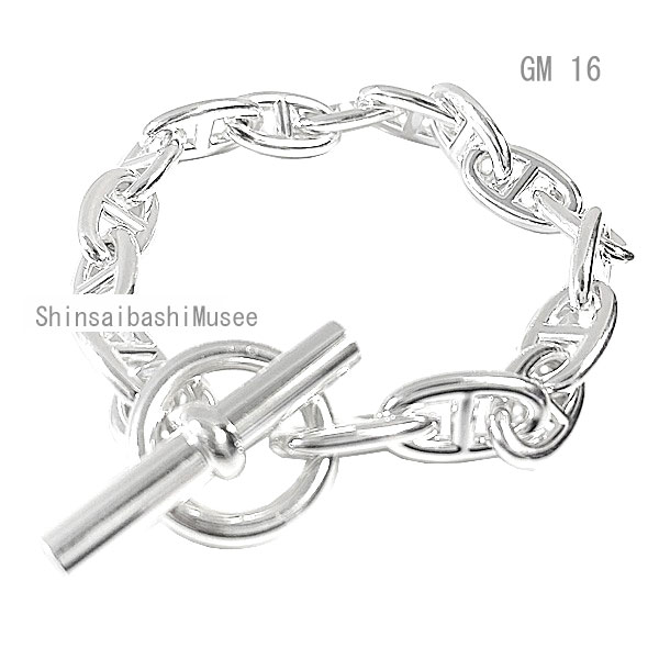 楽天市場】≪Brand new≫ HERMES Chaine d'ancre bracelet GM 16 links