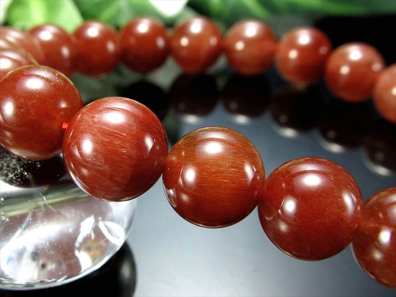 楽天市場】○濃厚 4A【レッドルチルクォーツ ブレスレット】9mm-9.5mm