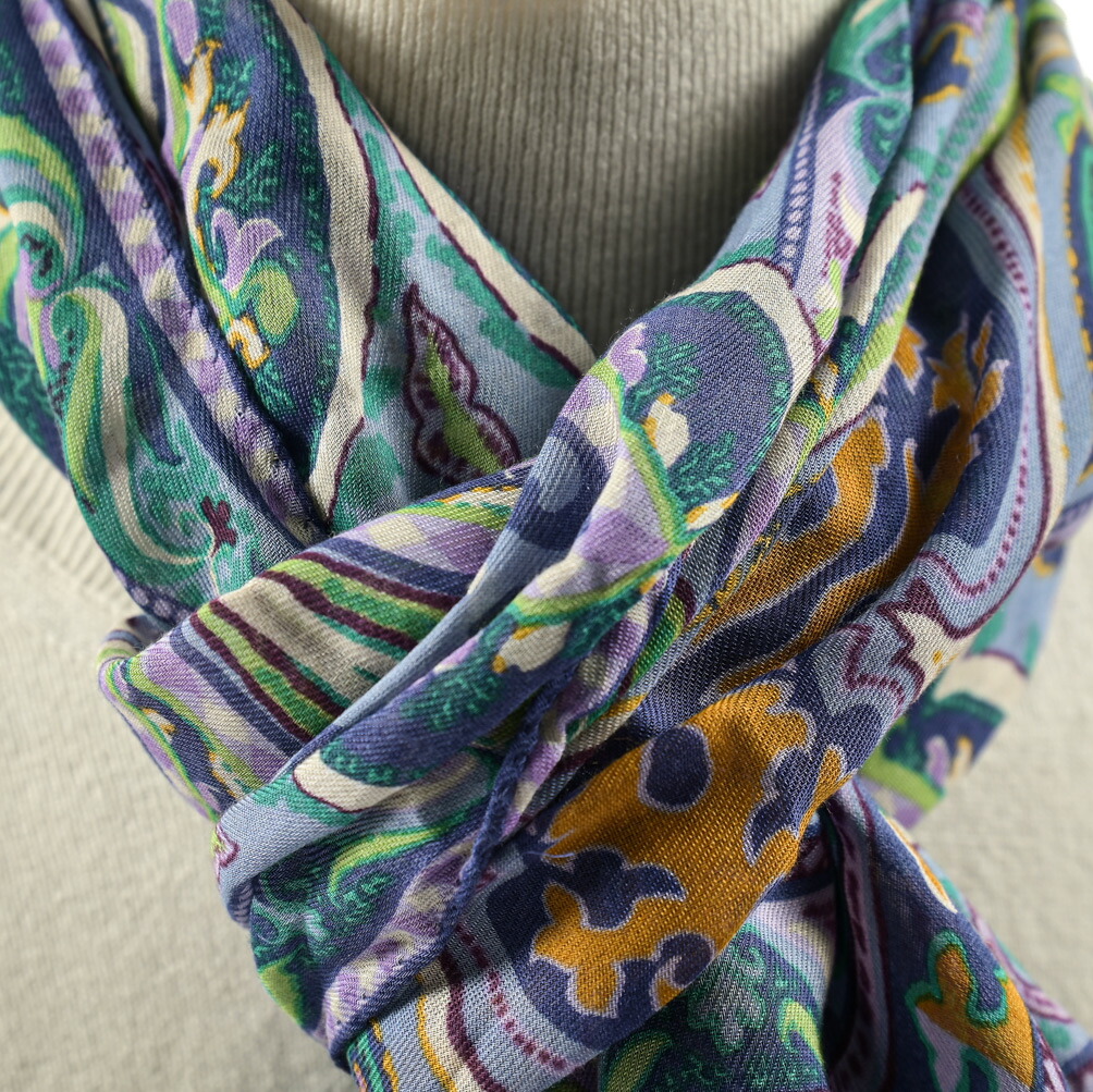 楽天市場】エトロ ETRO ストール マフラー 春夏 メンズ レディース
