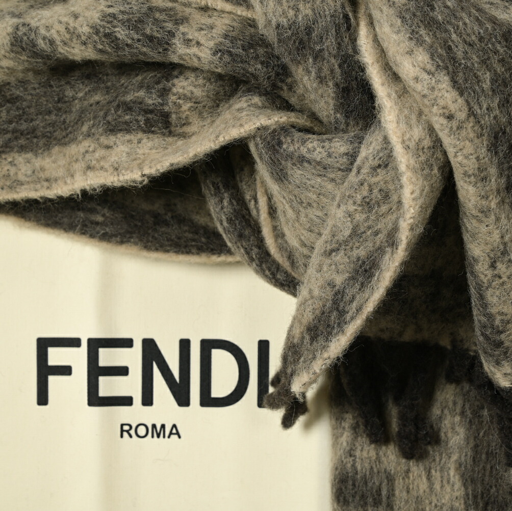 楽天市場】【スーパーSALE】 フェンディ FENDI FFモチーフ マフラー