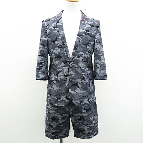 楽天市場】LOVELESS ラブレス セットアップ テーラード 七分袖 迷彩柄