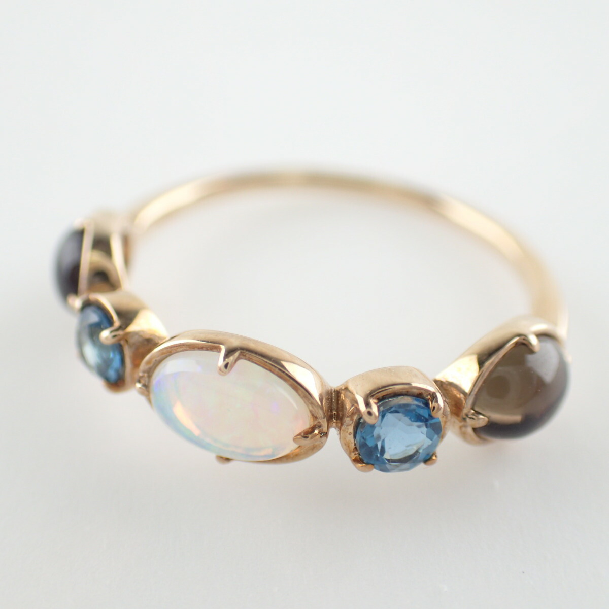 楽天市場】ageteアガット 10133111024 K10 オパール/ロンドンブルー