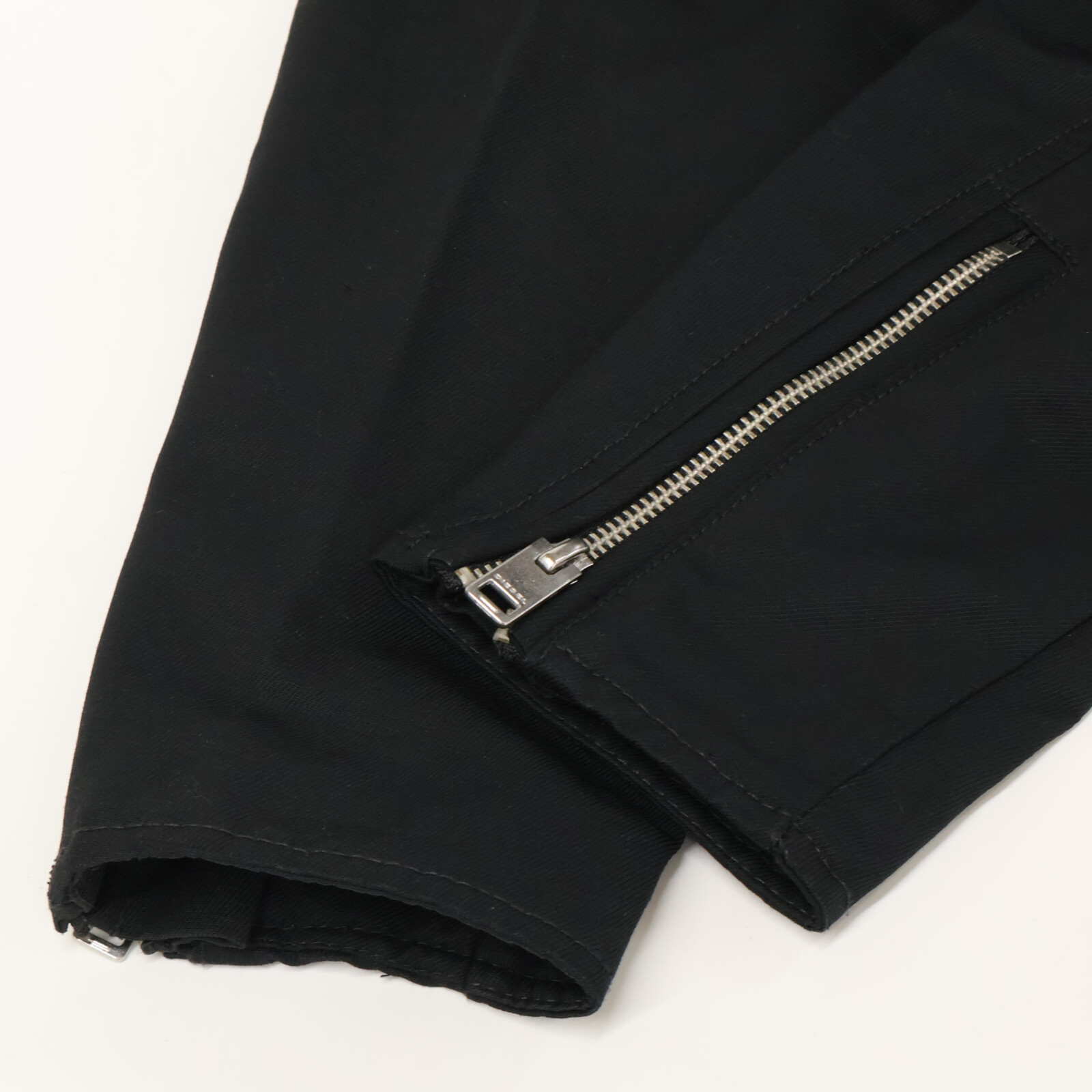 楽天市場】DIESEL ディーゼル ﾌﾞﾗｯｸ ﾗｲﾀﾞｰｽｼﾞｬｹｯﾄ ジャケット S