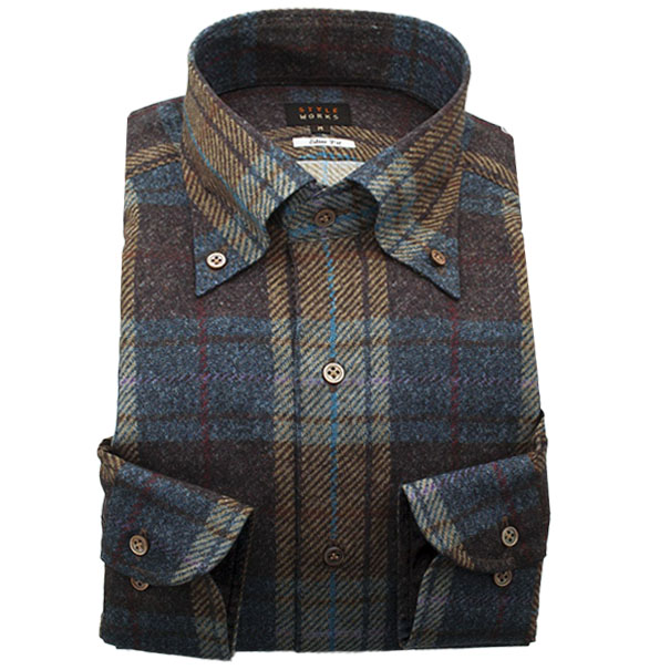 楽天市場】ダークブラウン（ワイシャツ｜トップス）：メンズ