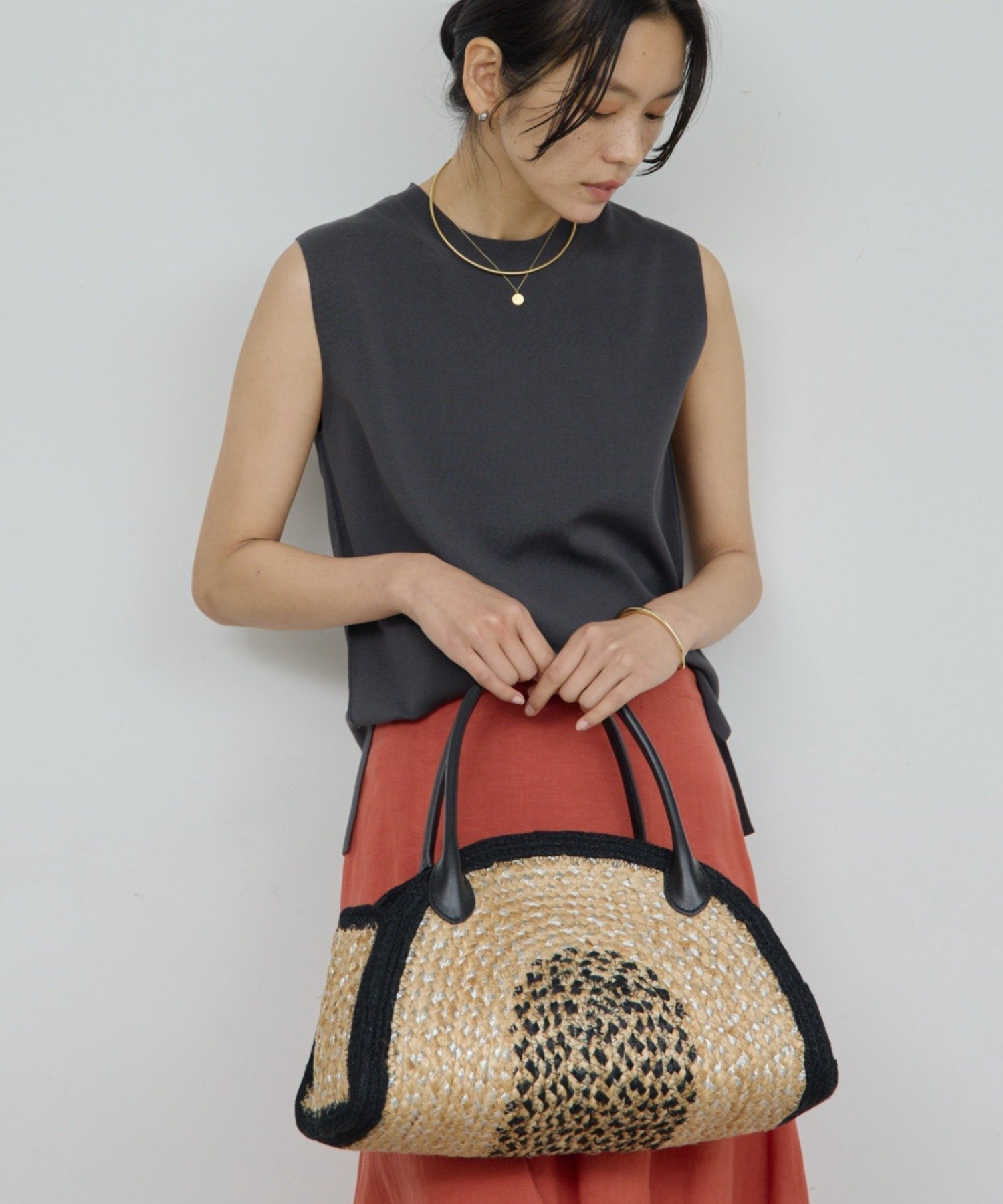 GALLARDAGALANTE｜【Jhuri Shate】ハーフサークルバッグ/L | Rakuten