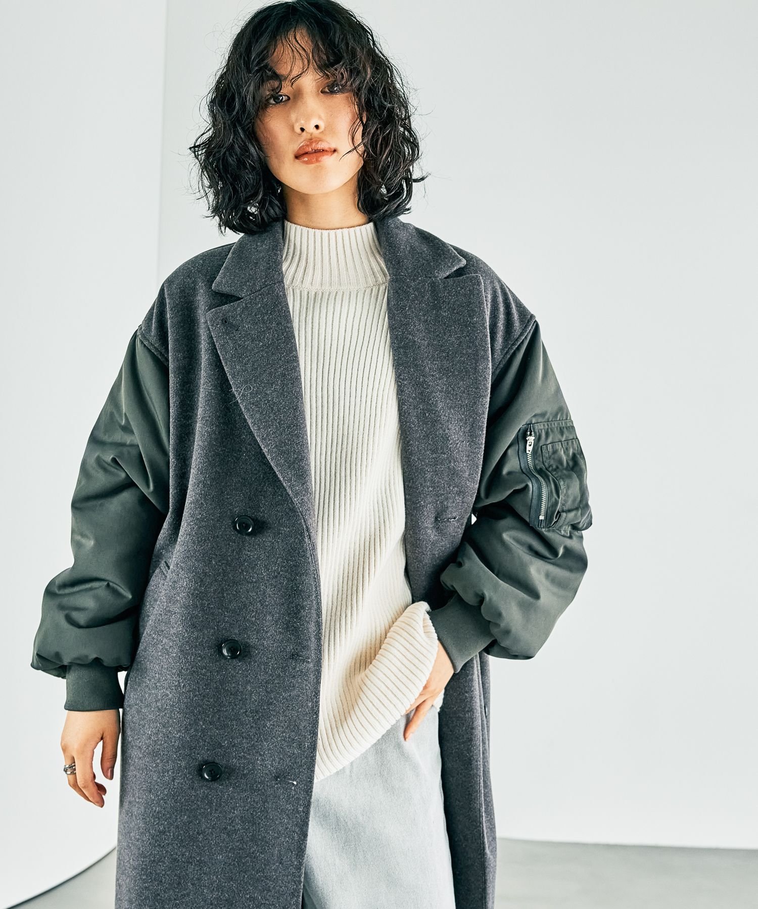 LEPSIM｜メルトンドッキングコート | Rakuten Fashion(楽天