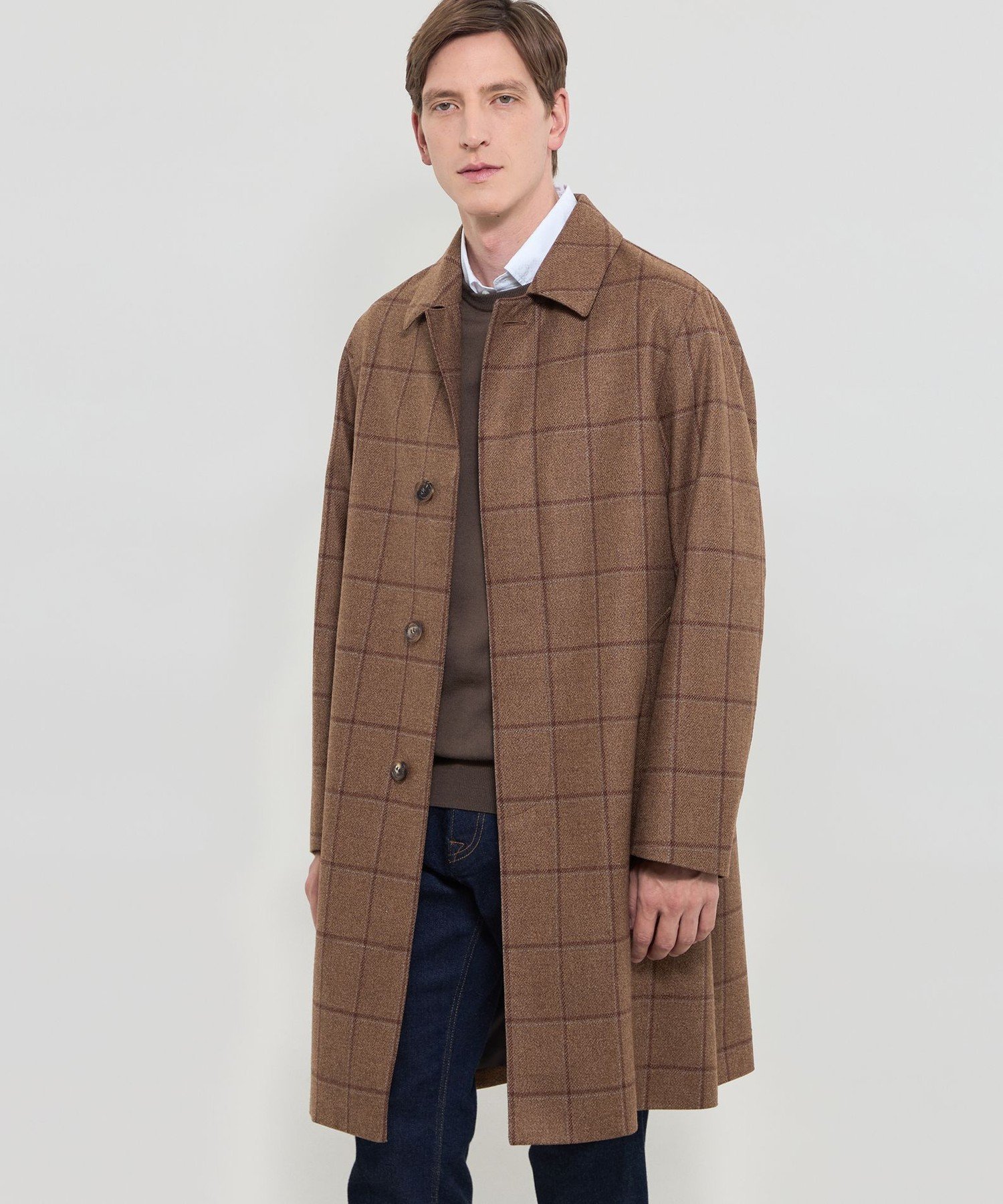 MACKINTOSH LONDON｜【DUNFORD】【Loro Piana Fabric】チェックウール