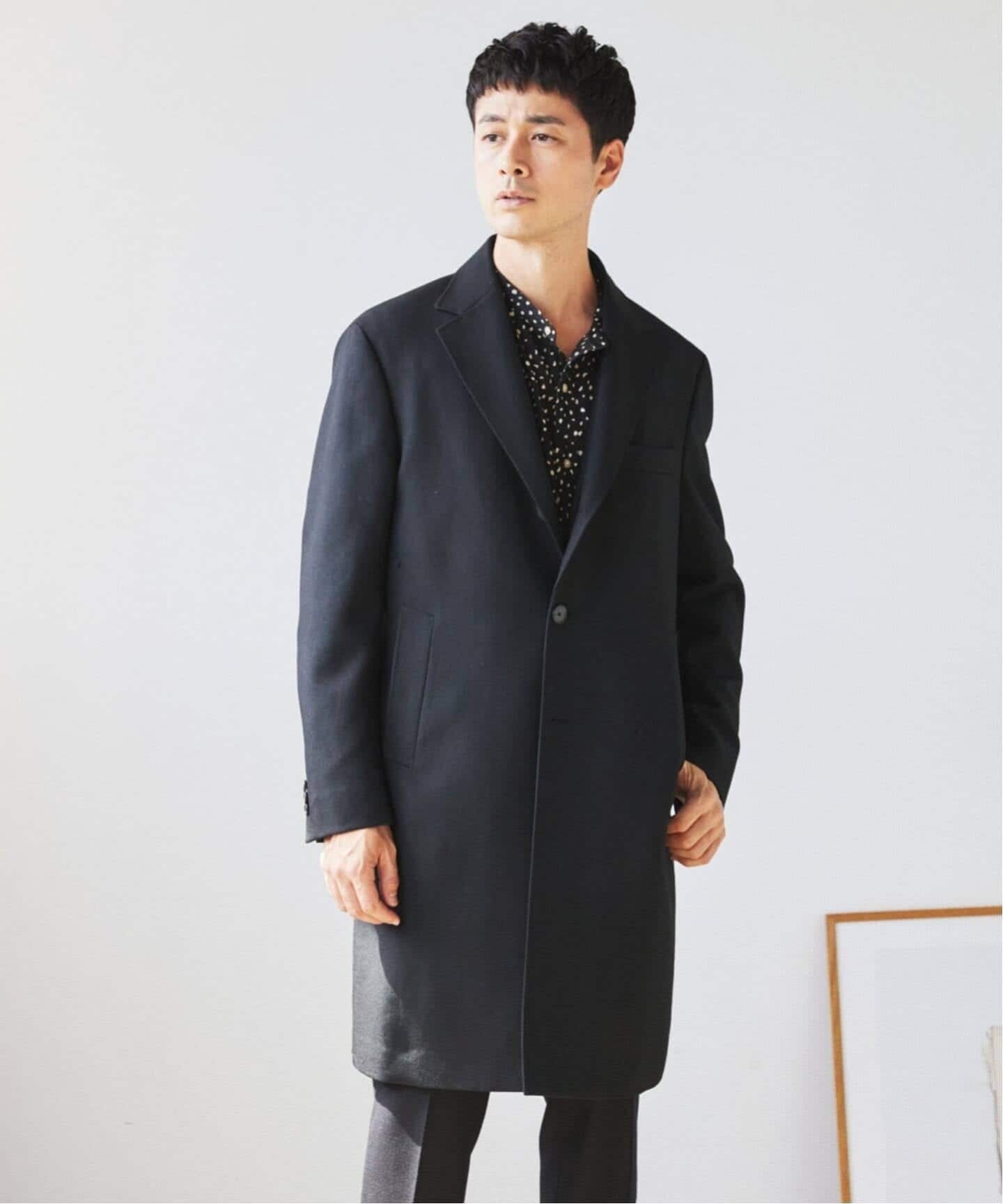 EDIFICE｜ウール ギャバジン チェスター コート | Rakuten Fashion