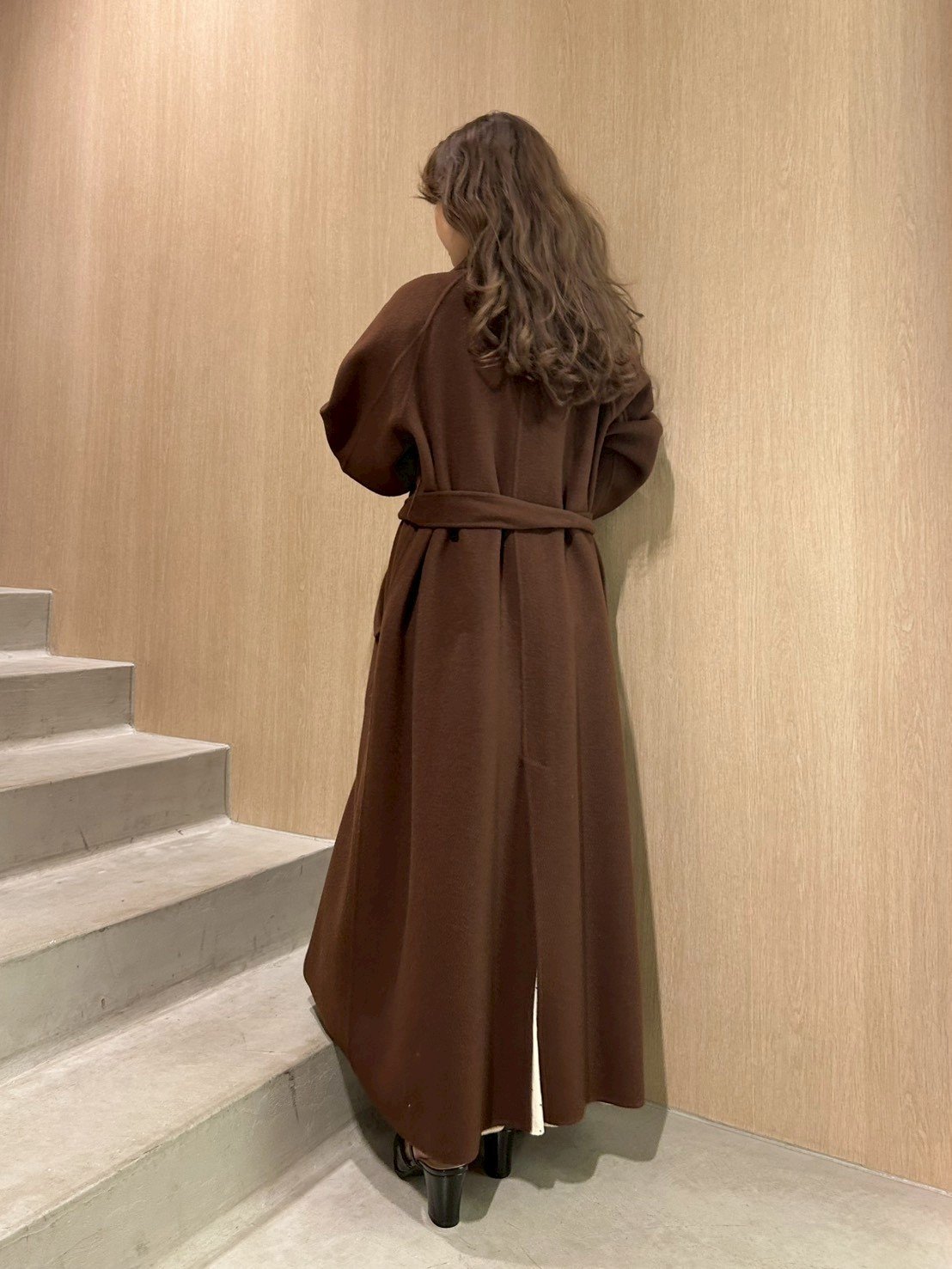 LILY BROWN｜ステンカラーリバーコート | Rakuten Fashion(楽天