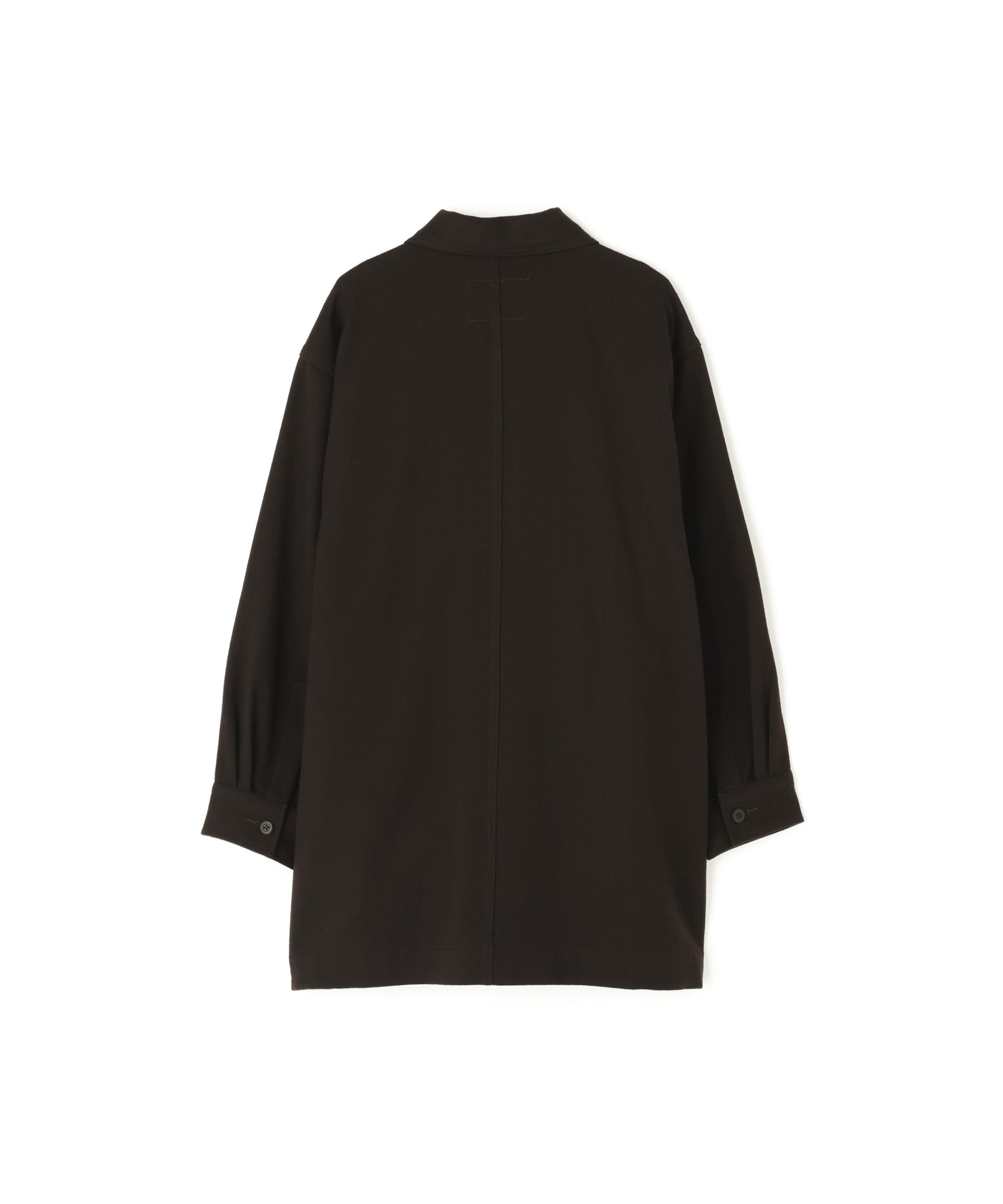 MARGARET HOWELL｜FELTED WOOL SHIRTING BLOUSON | Rakuten Fashion