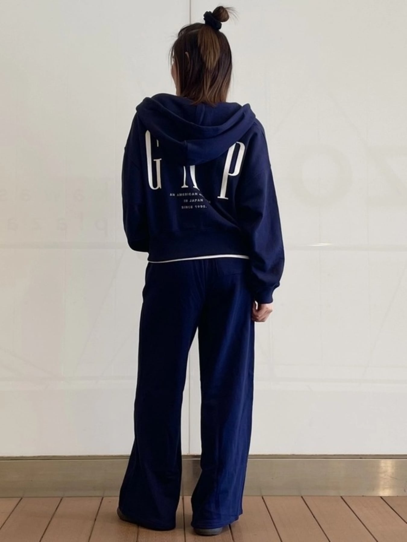 GAP｜(W)30th アニバーサリー ヘビーウェイト フレンチテリー GAPロゴ