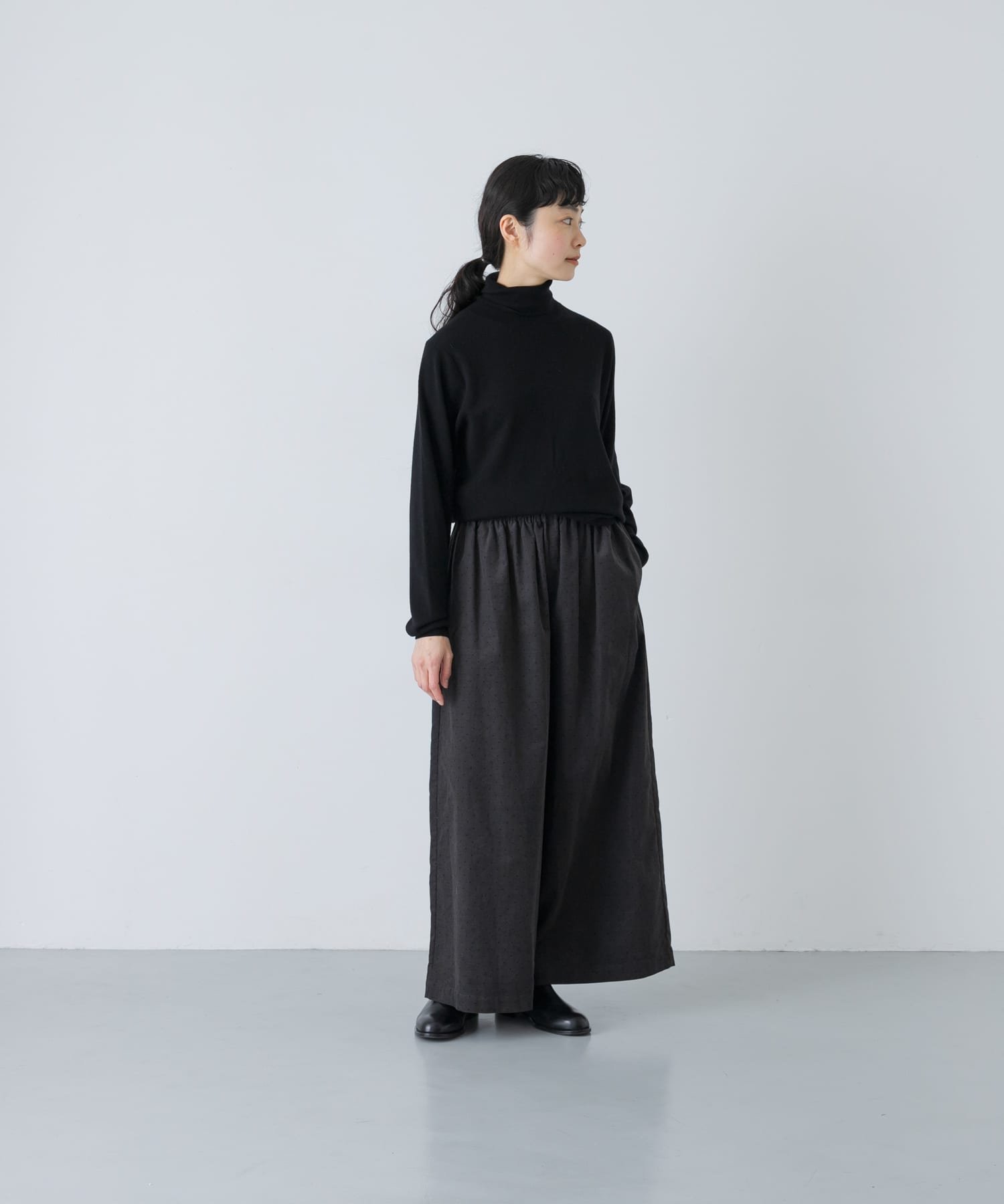 かぐれ｜ドットコーデュロイワイドパンツ | Rakuten Fashion(楽天