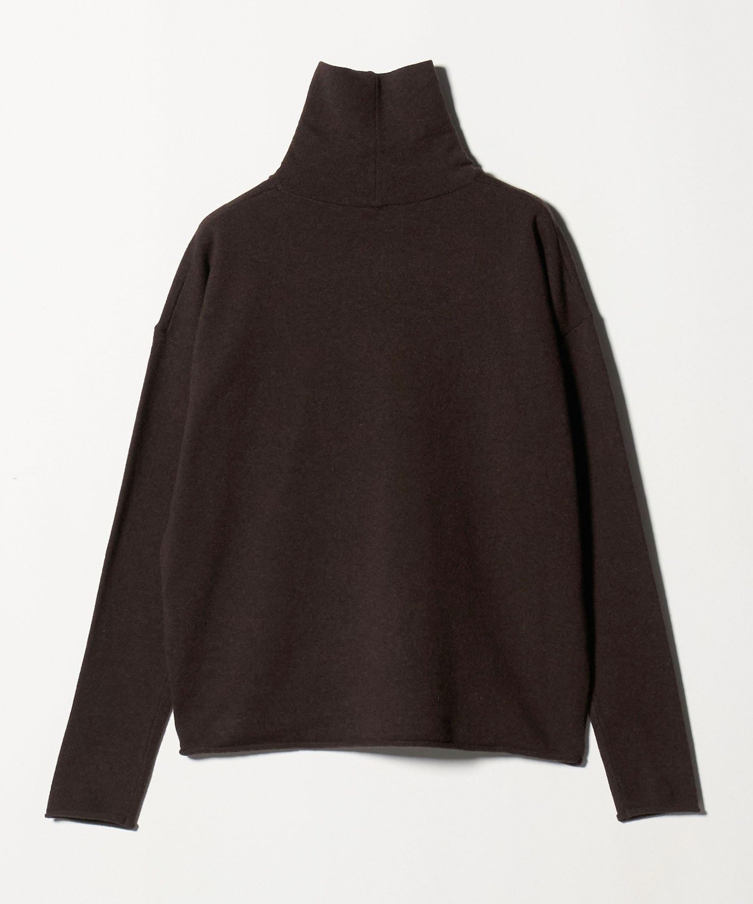 新品MARW UNITED ARROWSルーズ タートルネック ニット　モカ MARW UNITED ARROWS＞ルーズ タートルネック ニット