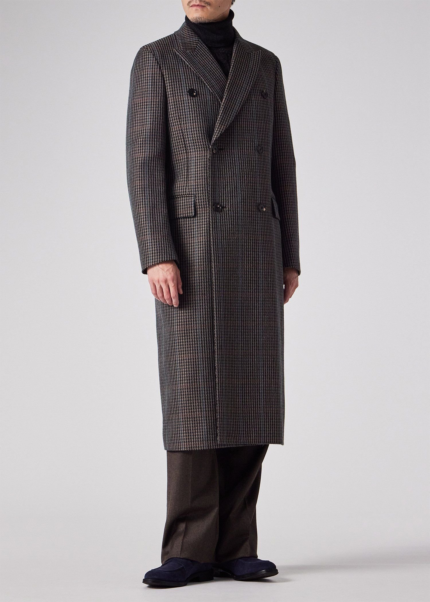 Paul Smith｜クラシックチェック ダブルチェスターコート | Rakuten