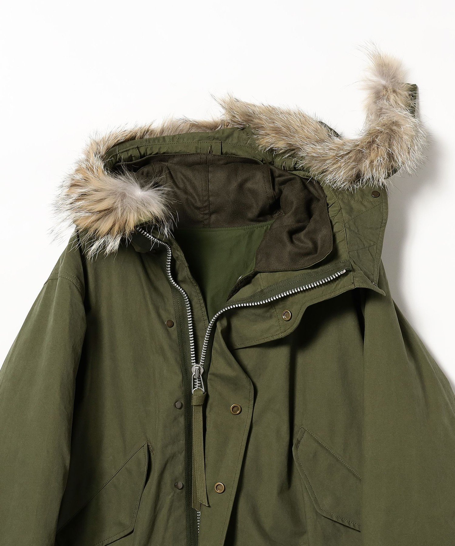 BEAMS MEN｜AUBERGE / 別注 モッズコート | Rakuten Fashion(楽天