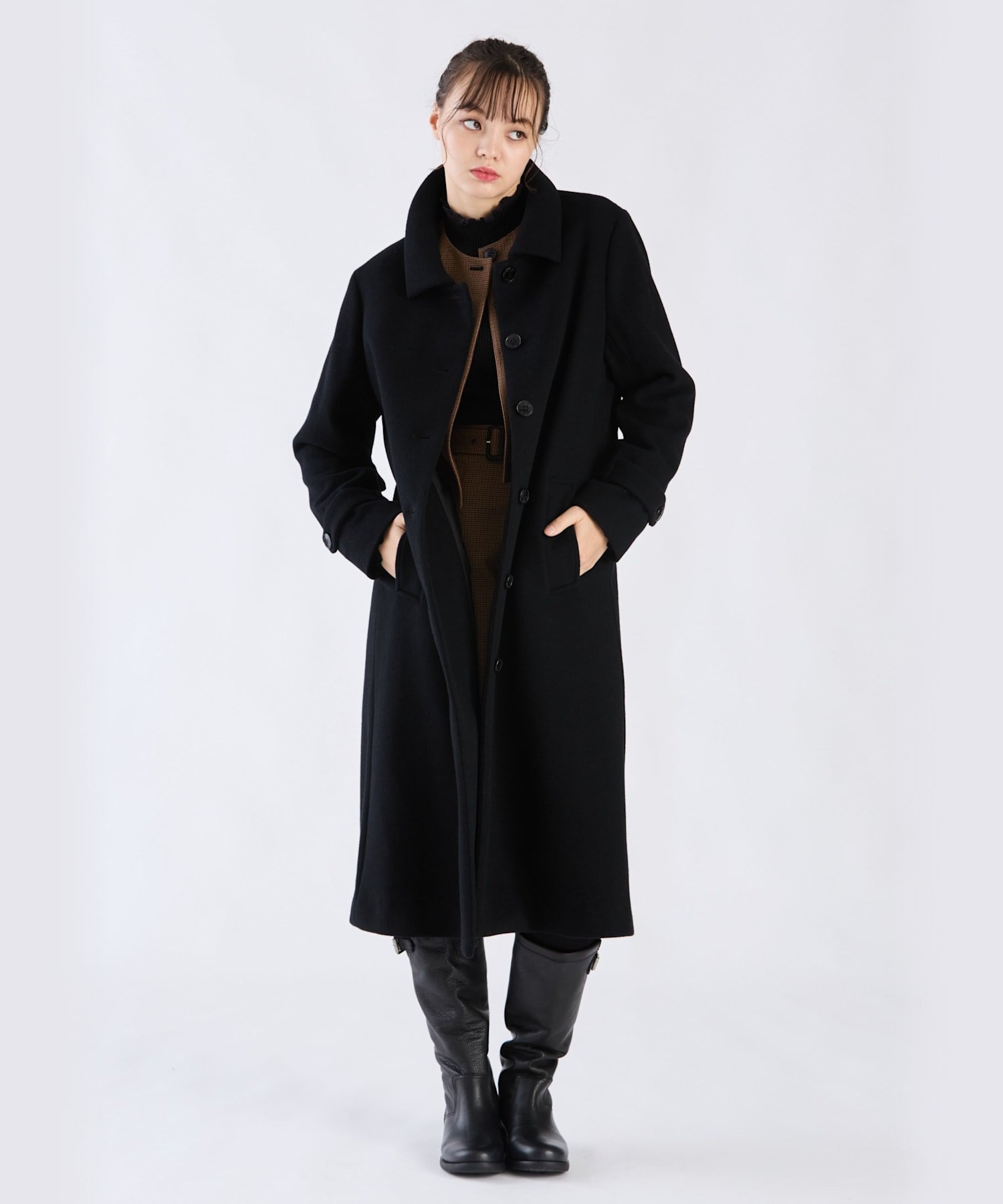 agnes b.｜ウール ロングコート | Rakuten Fashion(楽天ファッション