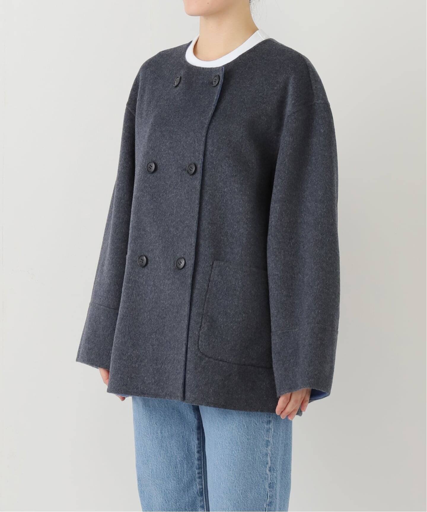 JOURNAL STANDARD relume｜《新色》リバーシブルノーカラーショート