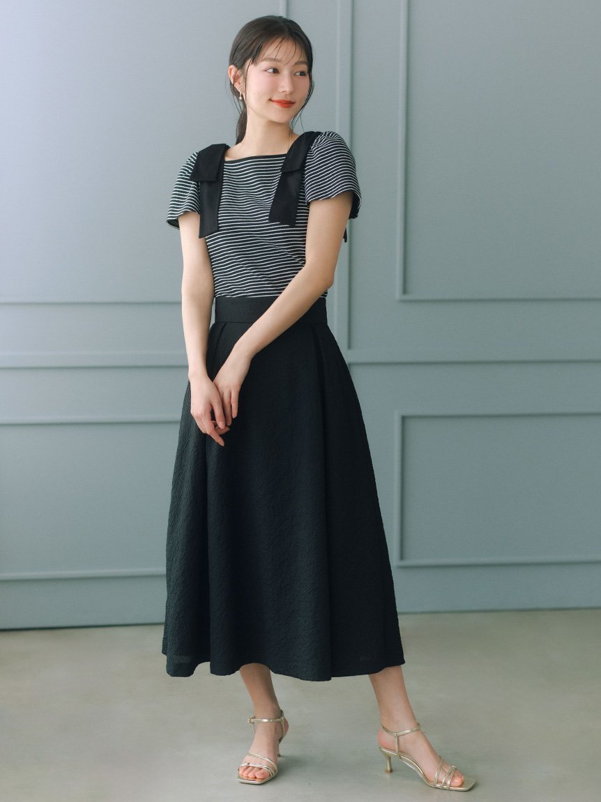 CELFORD｜ショルダーリボンカットトップス | Rakuten Fashion(楽天