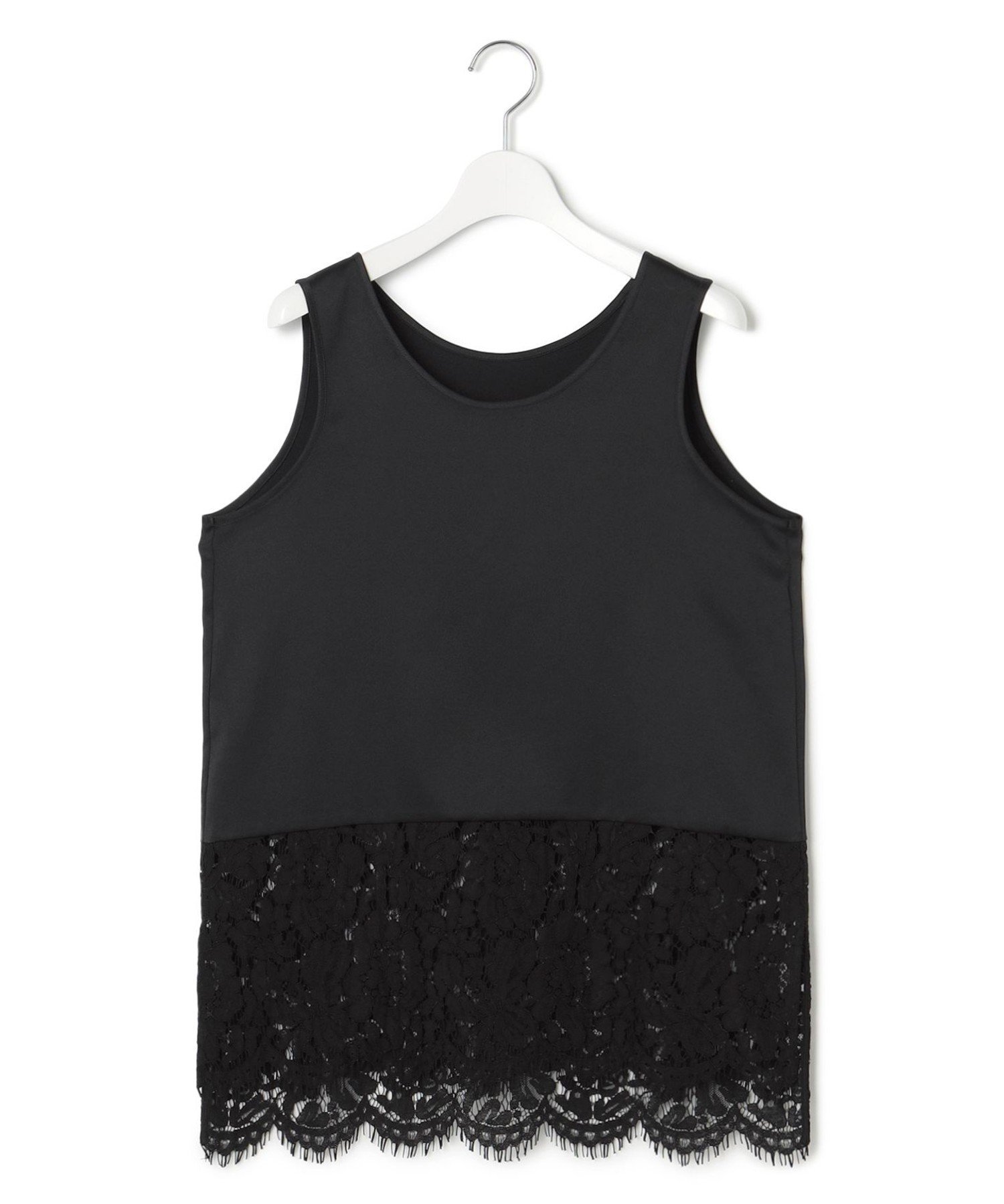 23区｜【洗える】レースコンビストレッチ マットサテン インナー