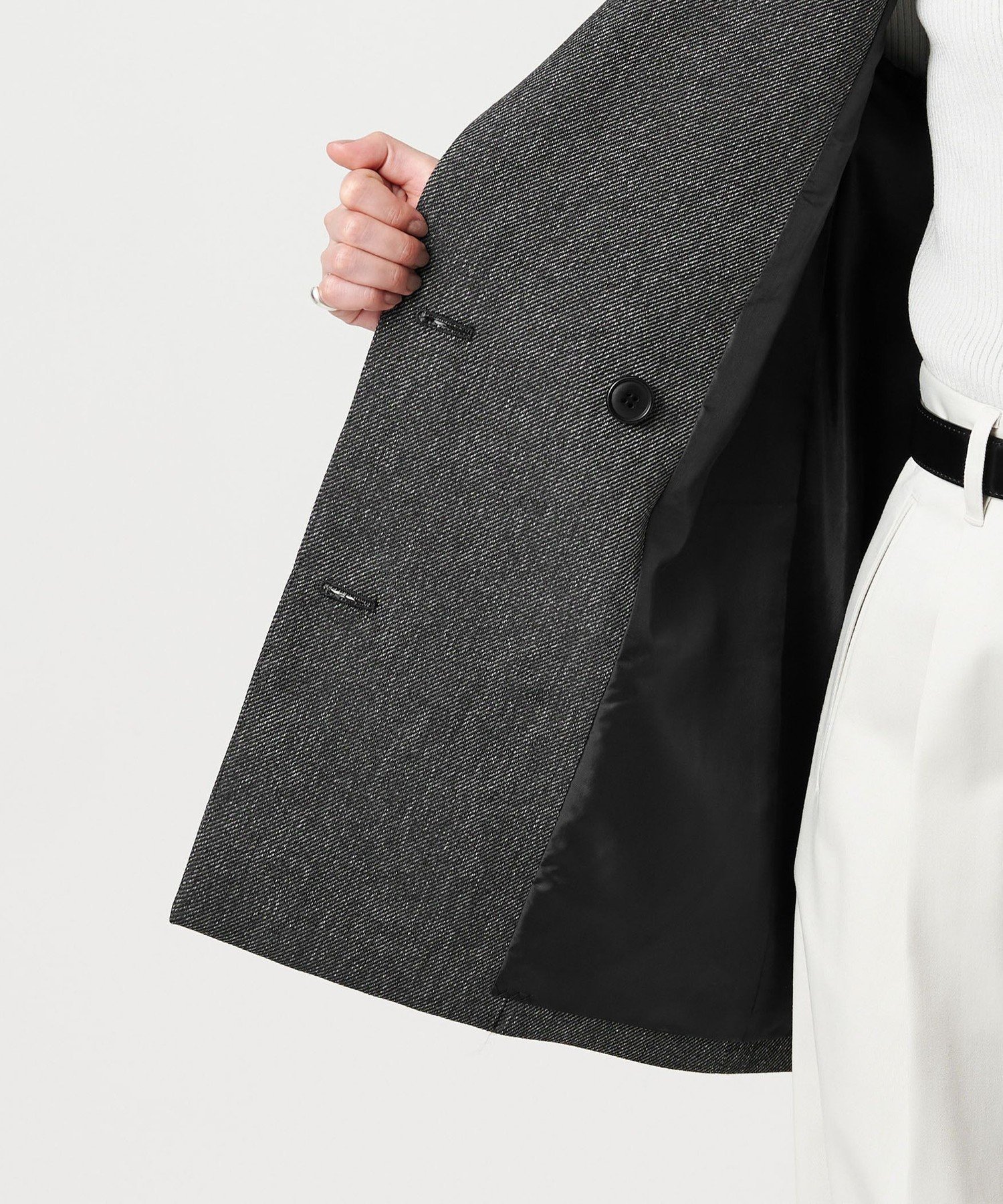 MARW UNITED ARROWSオーバー ダブル ジャケット　ダークグレー MARW UNITED ARROWS＞オーバー ダブル ジャケット（テーラード