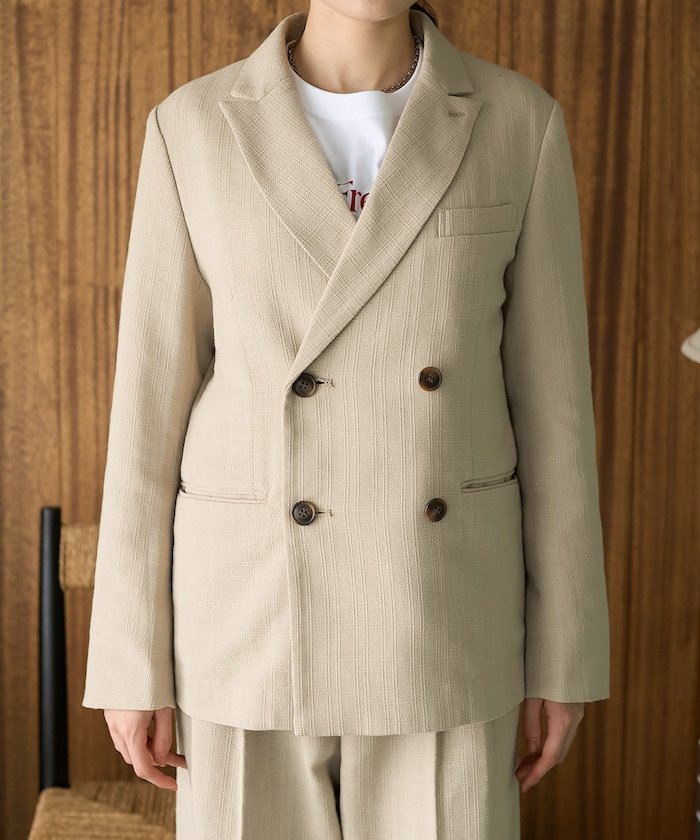 FREAK'S STORE｜Gramps ピークドラペル ダブルジャケット<セットアップ