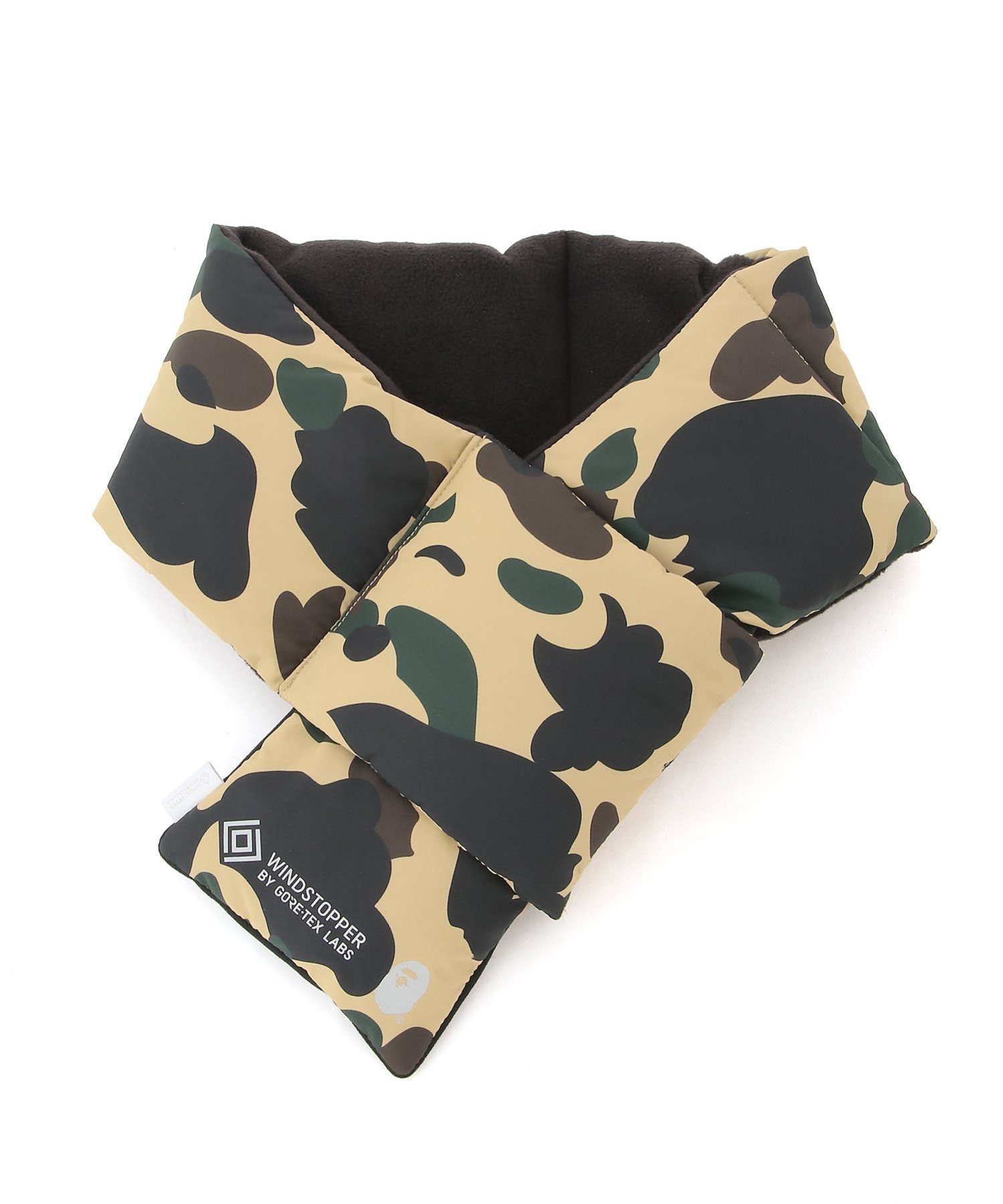 A BATHING APE｜GORE-TEX WIND STOPPER 1ST CAMO POCKET FLEECE SCARF