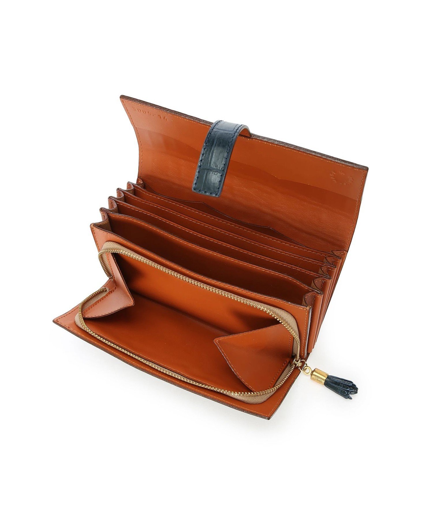 Felisi｜【Felisi/フェリージ】クロコ型押し レザー長財布 ロング