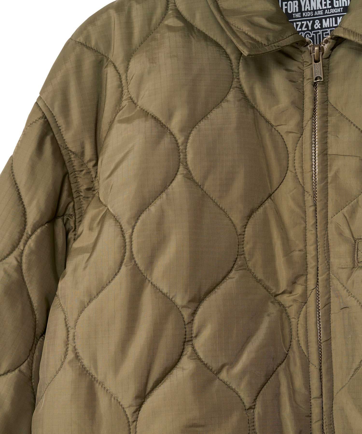 HYSTERIC GLAMOUR｜GUITAR GIRL MICHIGAN刺繍 キルティングジャケット