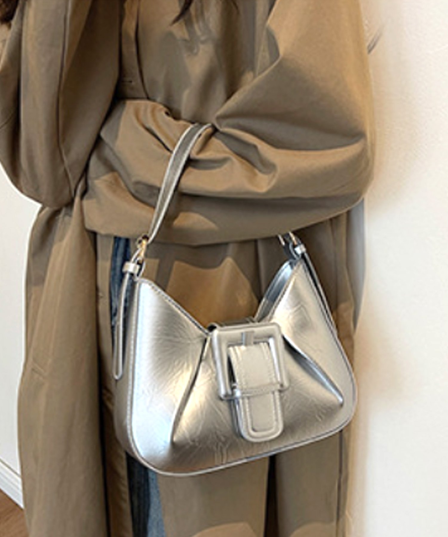 Amulet｜【Dewlily】しわ加工ミニショルダーバッグ | Rakuten Fashion