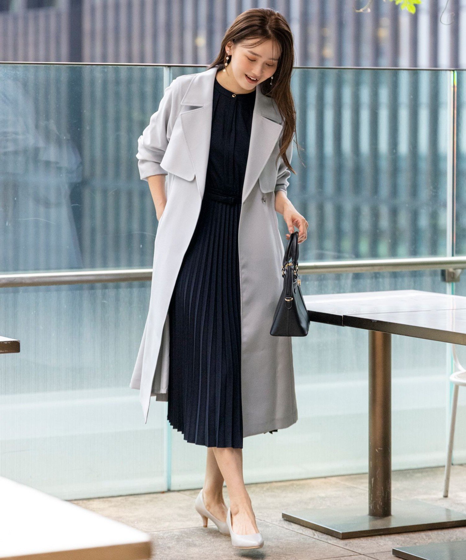 ANY SIS｜【洗える】Nobleライトトレンチ コート | Rakuten Fashion