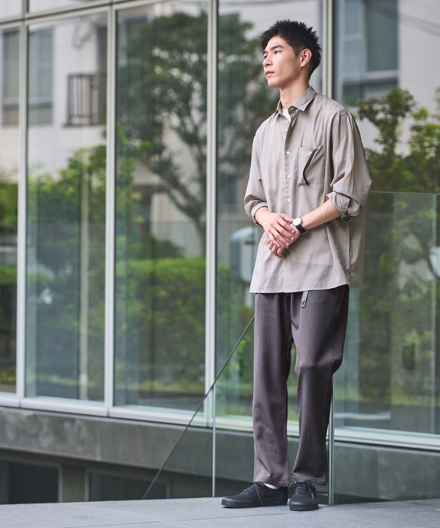 GRAMICCI × UNITED ARROWS ウールライククライミングパンツ UNITED ARROWS green label relaxing｜【別注】<Gramicci>GLR ウール