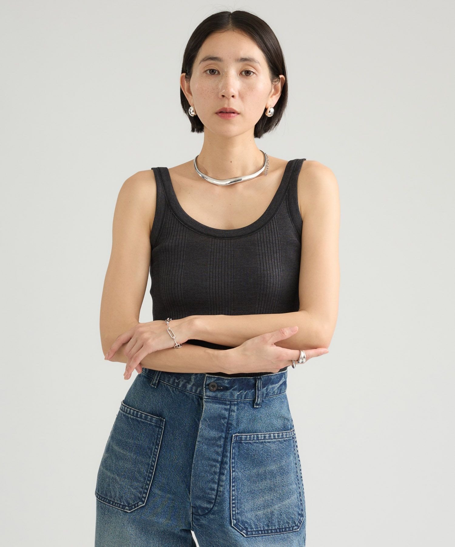 Chaos｜シルクマルドウタンクトップ | Rakuten Fashion(楽天