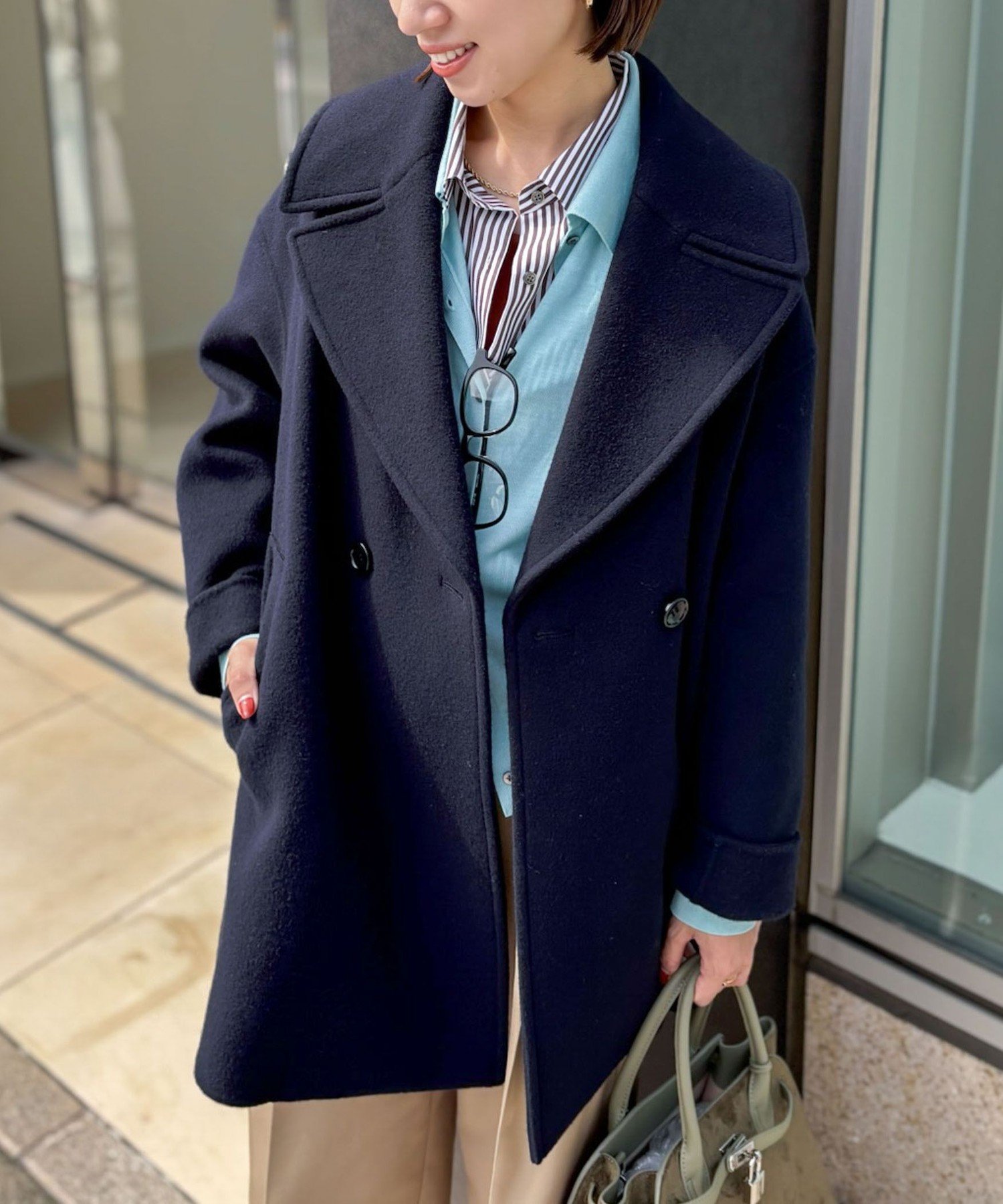 NOLLEY'S｜【一部WEB限定アイテム】SP140リバーコート起毛メルトン