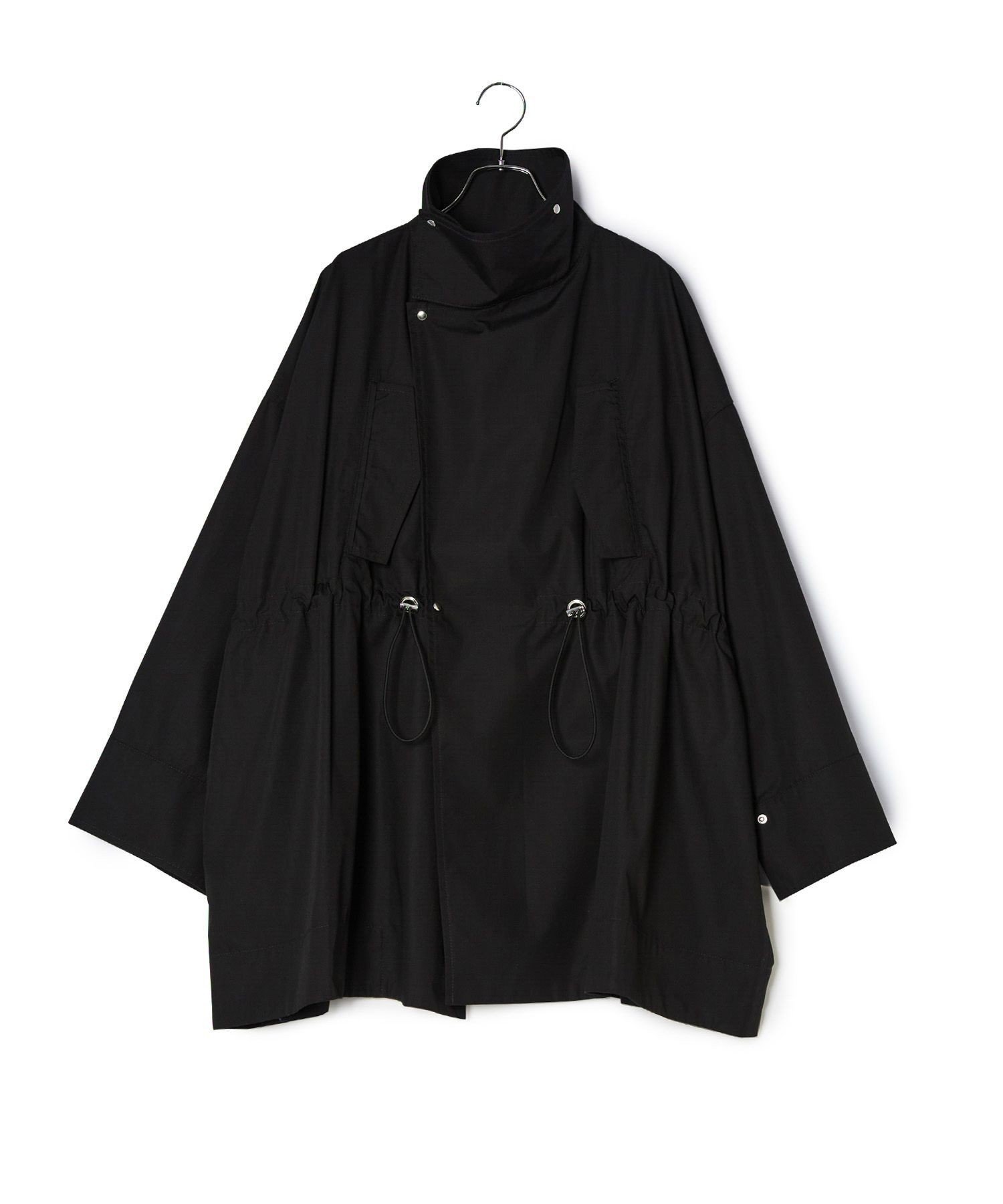 ADAM ET ROPE'｜【WEB限定】・【サステナブル】スタンドカラーハーフ