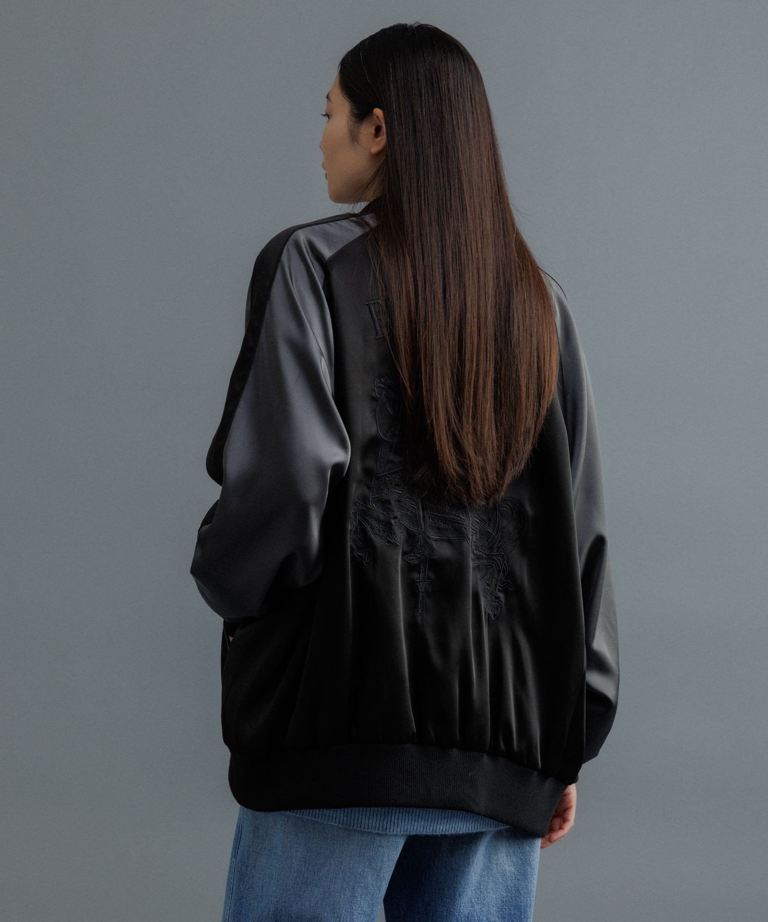 ADAM ET ROPE'｜【WEB限定】スカジャン EUPHORIA 刺繍 ジャケット