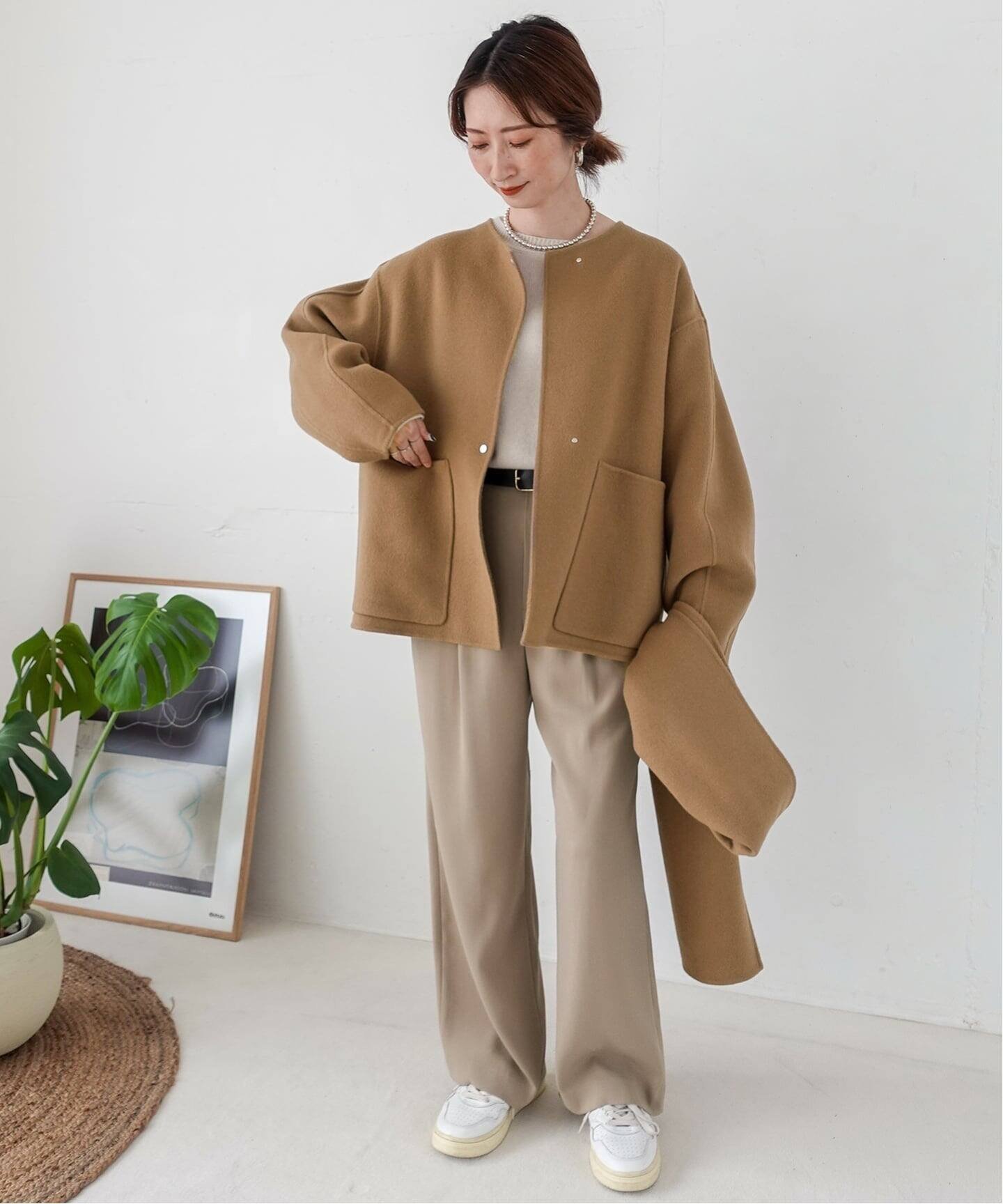 Spick & Span｜《追加》ビーバーストール付きセットコート | Rakuten