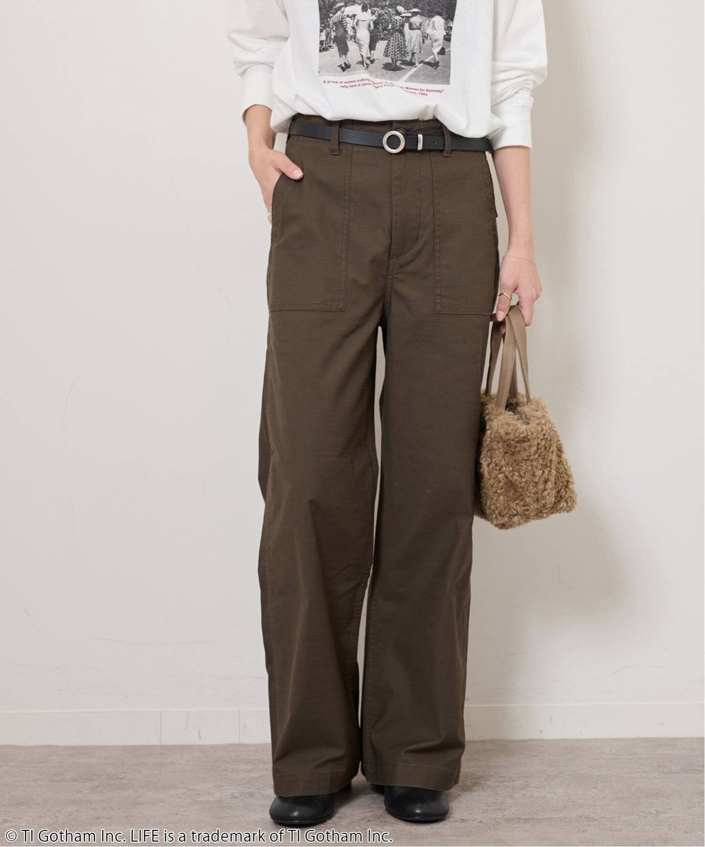 JOURNAL STANDARD relume｜《追加25》ワイドベイカーパンツ | Rakuten