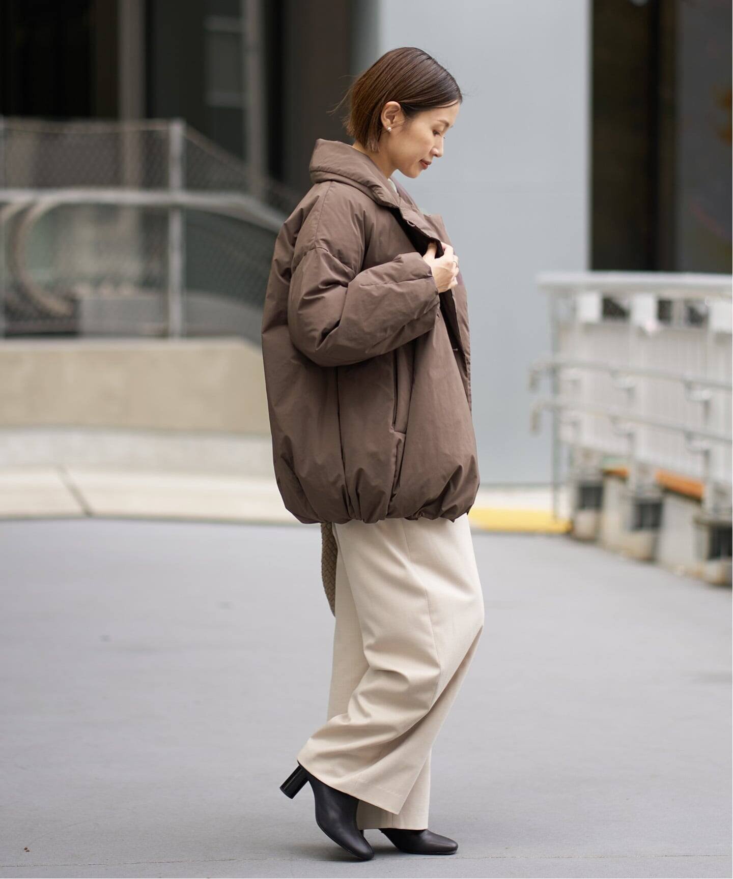 IENA｜《追加》ARTIROSA 撥水テイラーコクーンダウン | Rakuten