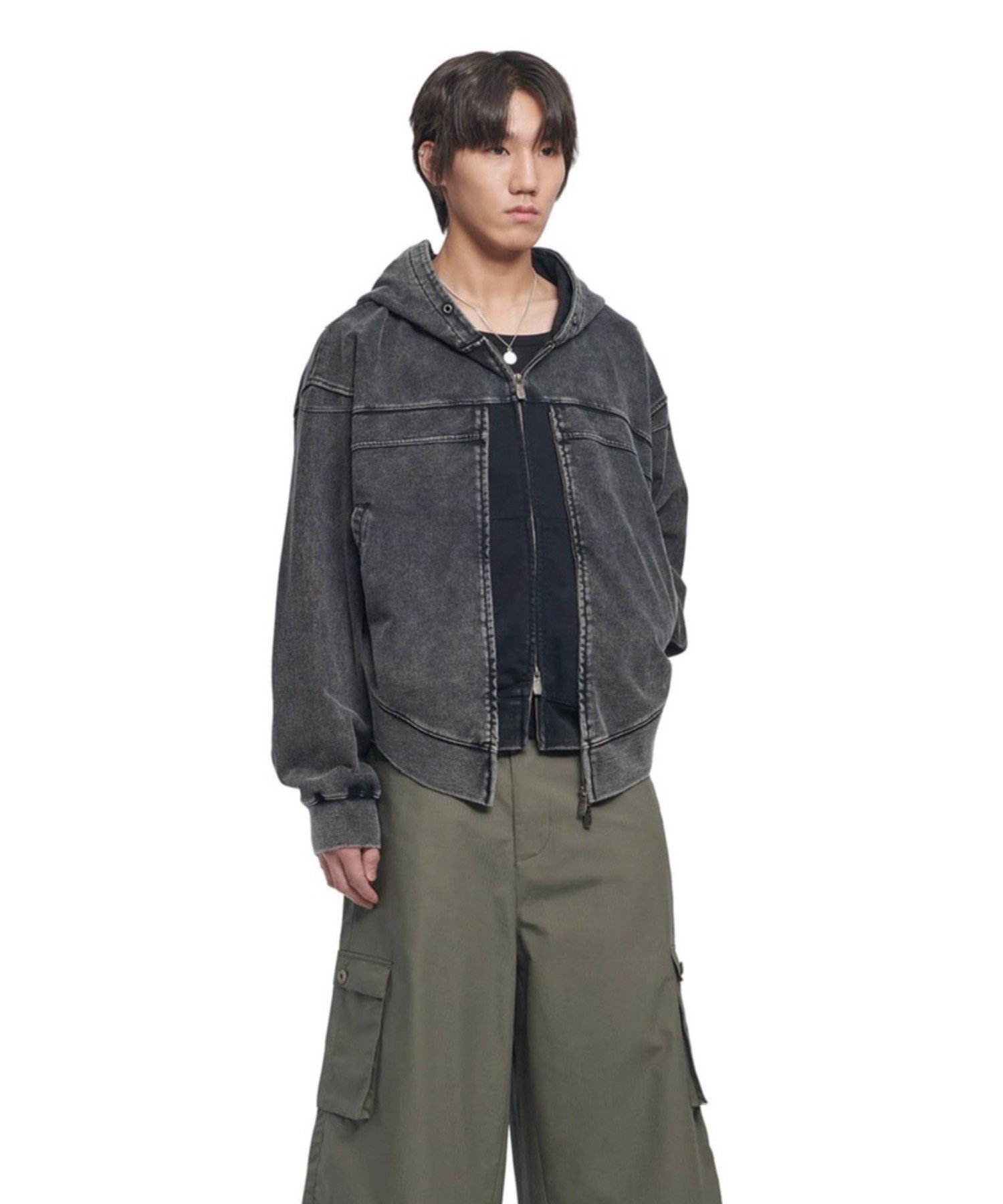Never mind the XU / Chikashitsu+｜【NOMANUAL】VINTAGE LAYER HOODED