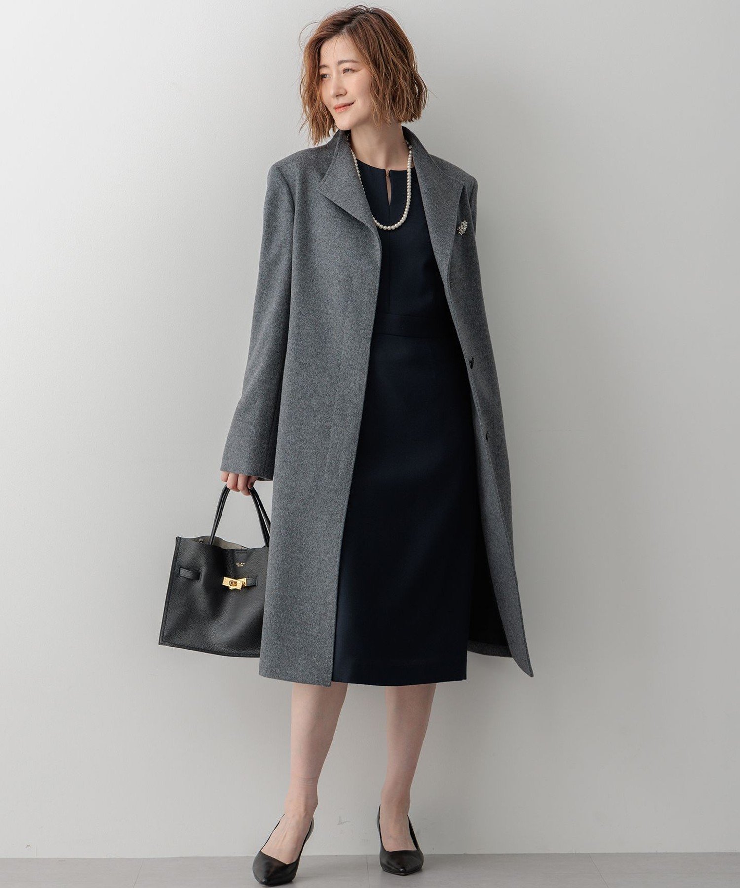 23区｜ウールカシミヤビーバー スタンドカラー コート | Rakuten