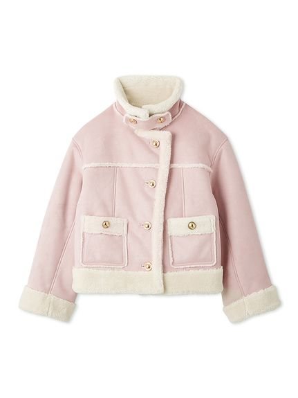 SNIDEL｜【WEB限定/ボアコレクション】金ボタンバリエジャケット