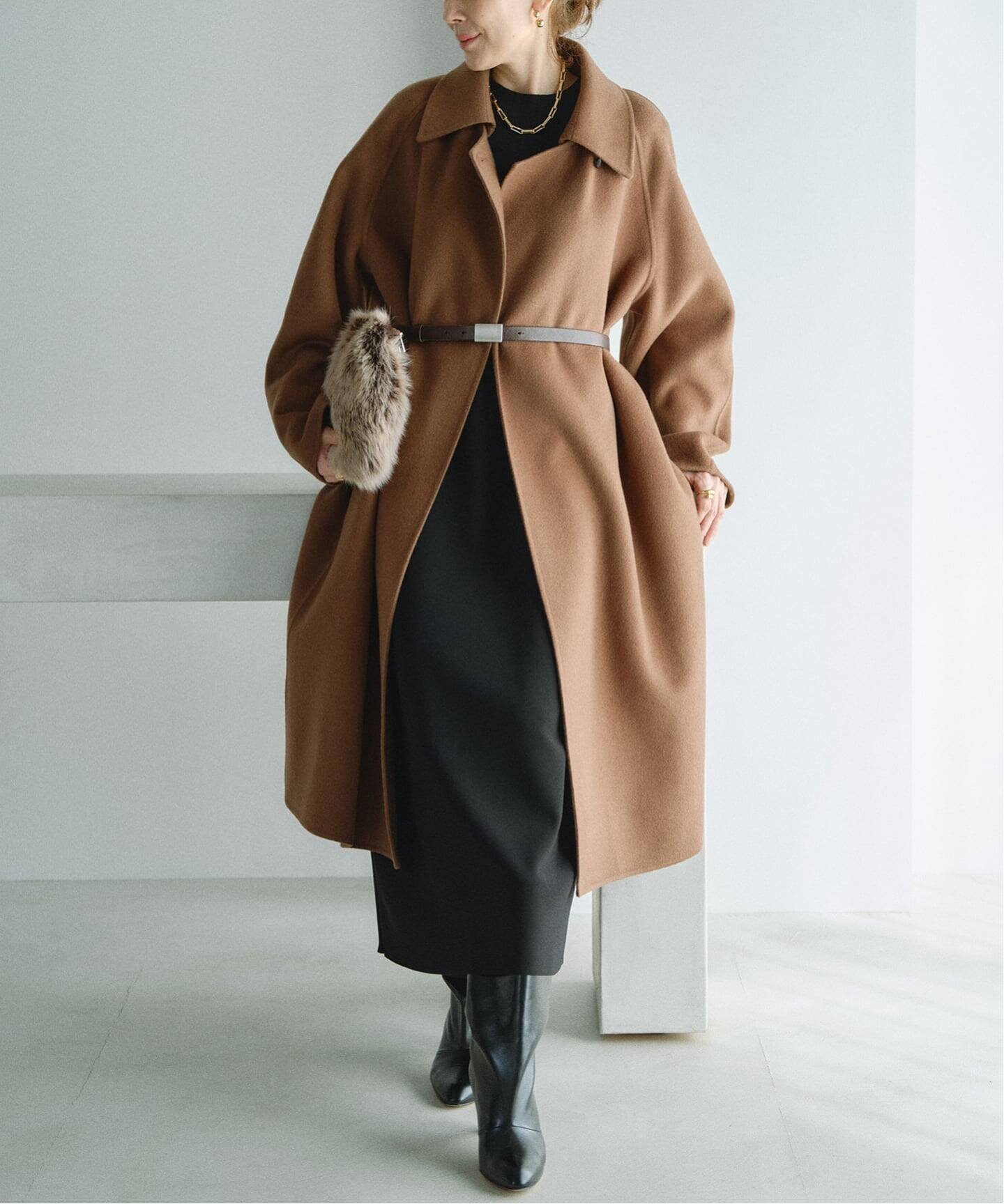 VERMEIL par iena｜シャルムビーバーコート | Rakuten Fashion(楽天