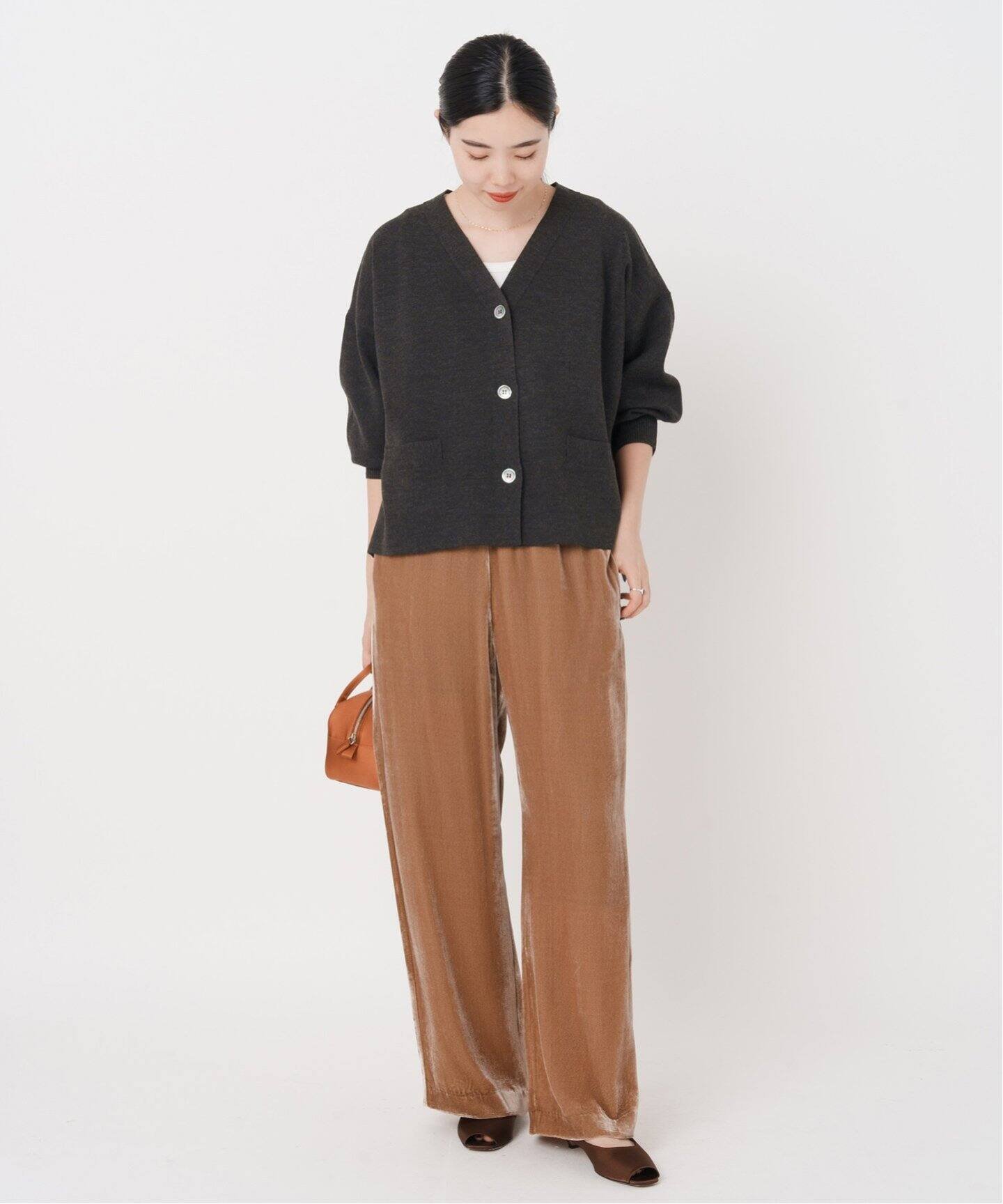 IENA｜スーパーファインスムース ショートカーディガン | Rakuten